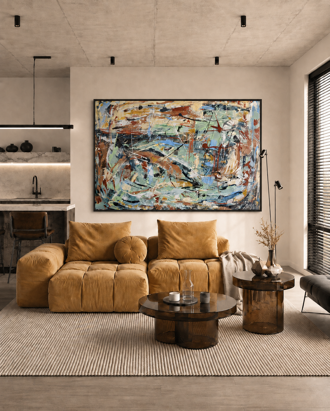 Greensleeves 152cm x 122cm Original Art