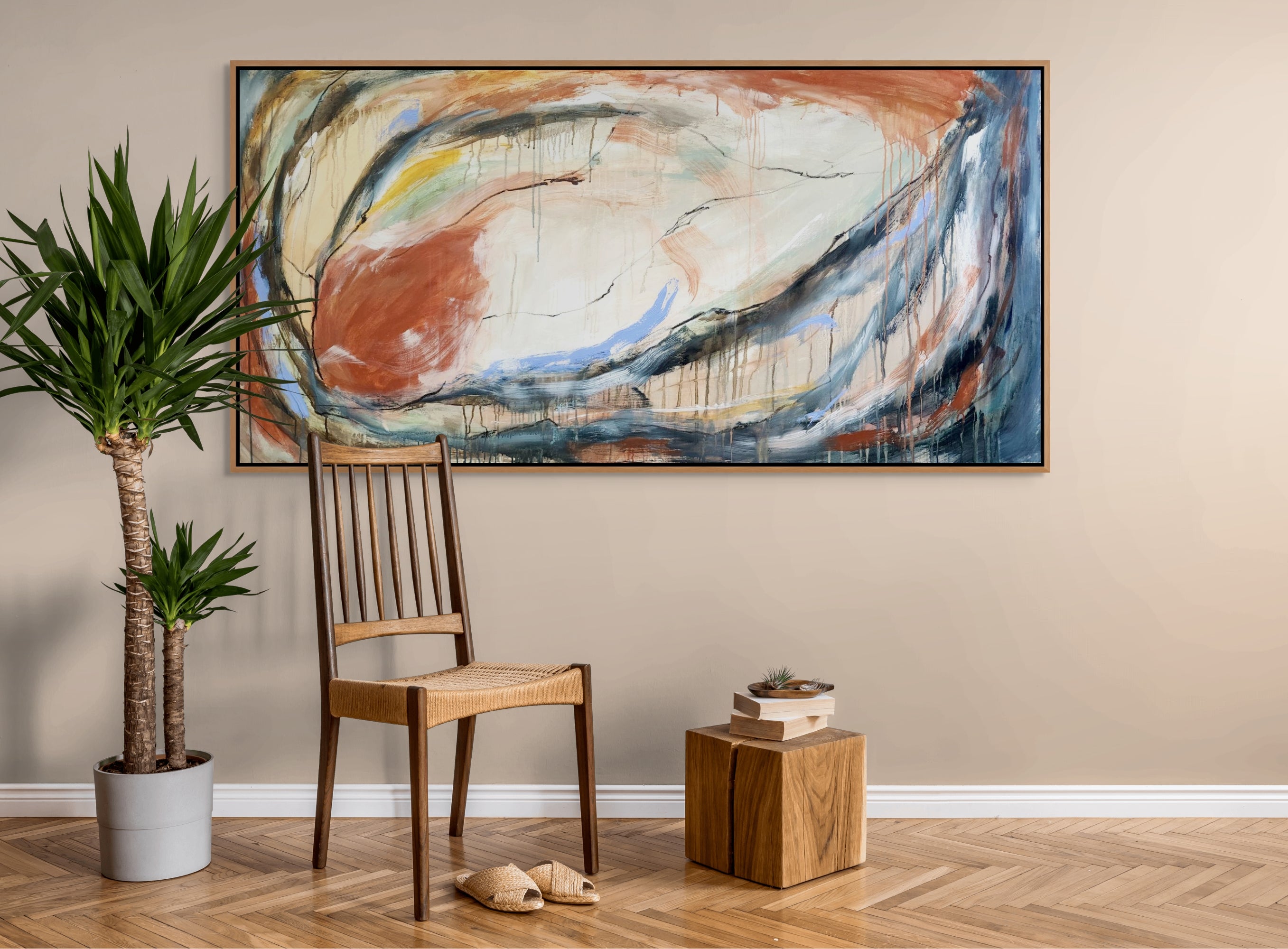 Into The Wild 182cm x 90cm Original Art