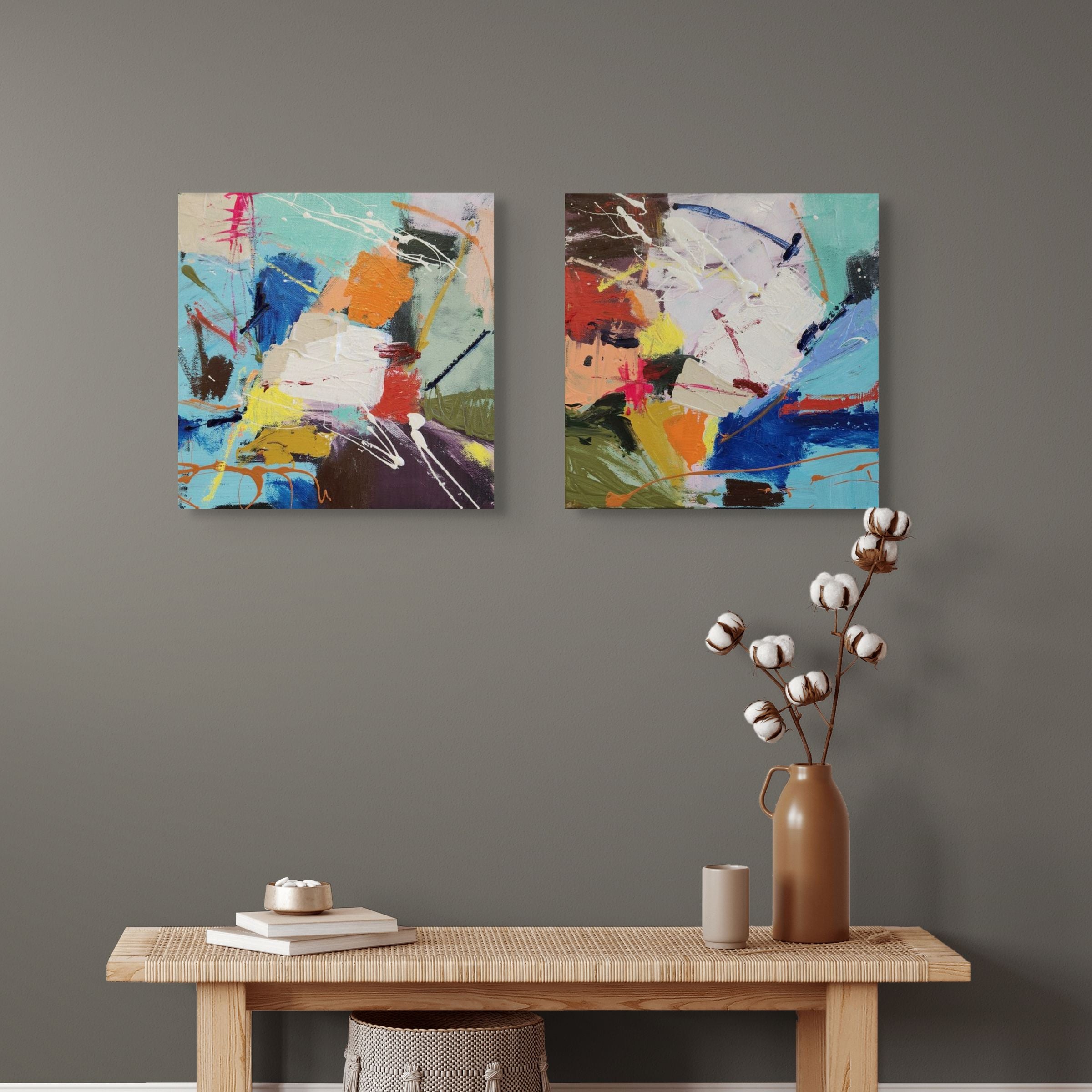 The Playgrounds- Original Art 60cm x 30cm