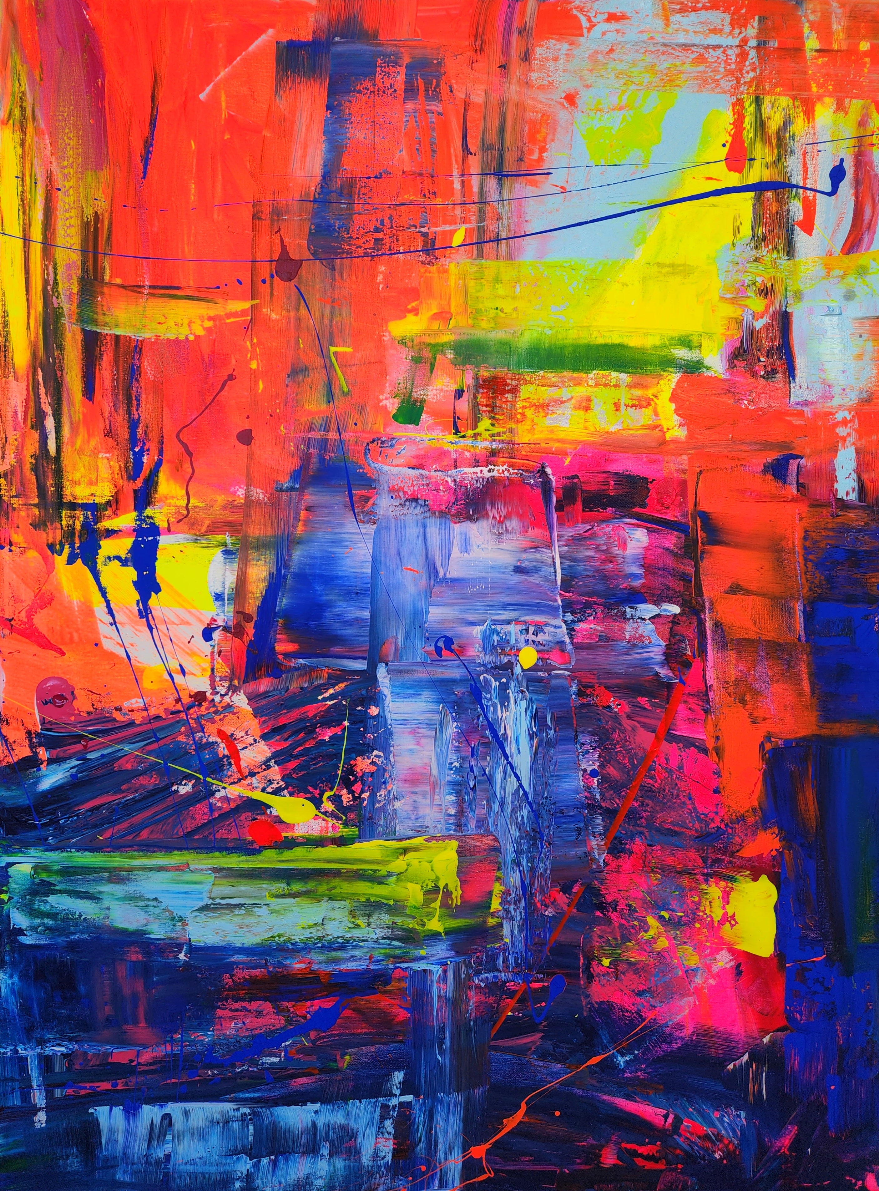 Thank You For Sunshine - Original Art 180cm x 122cm