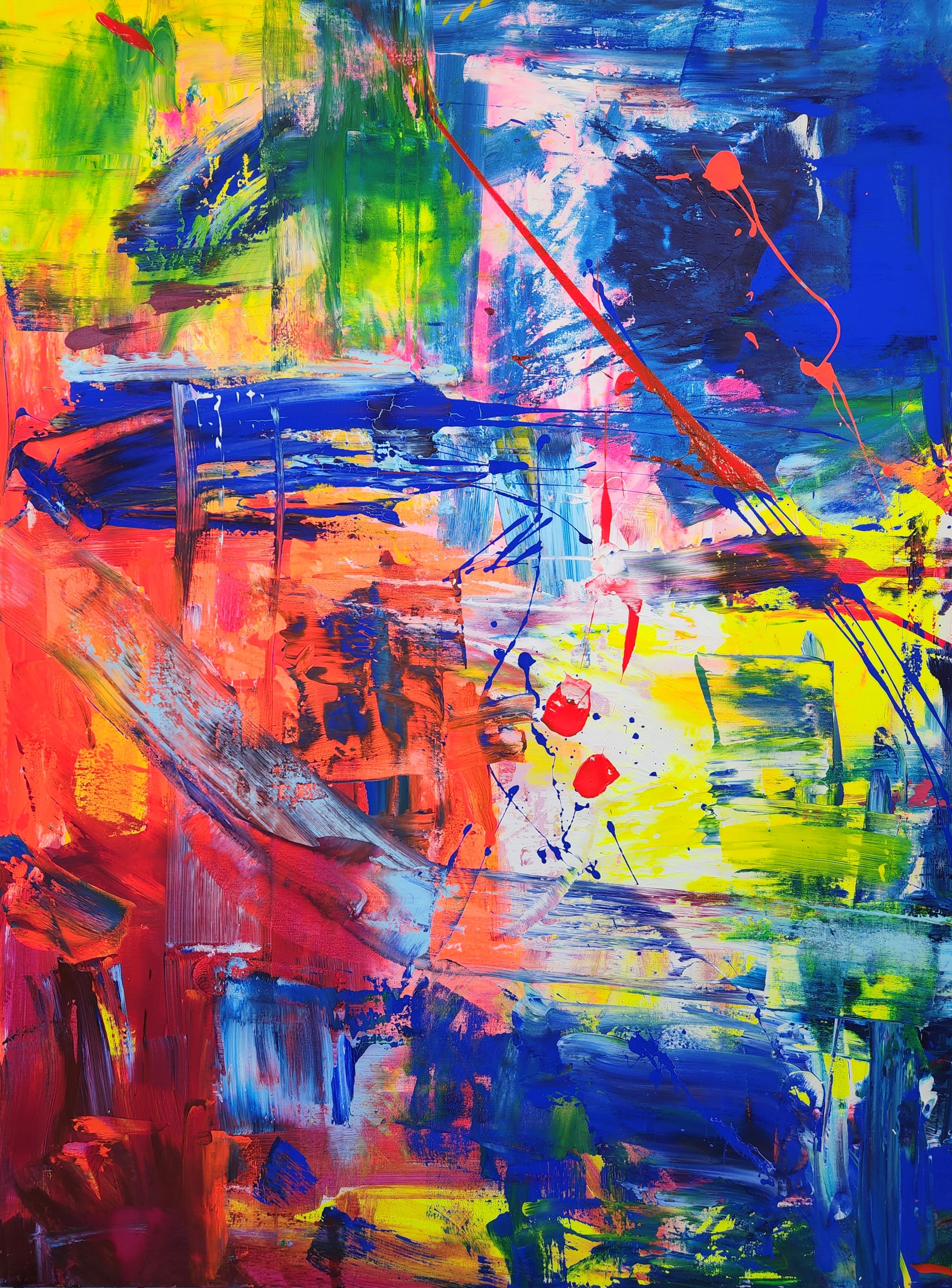 Thank You For Sunshine - Original Art 180cm x 122cm