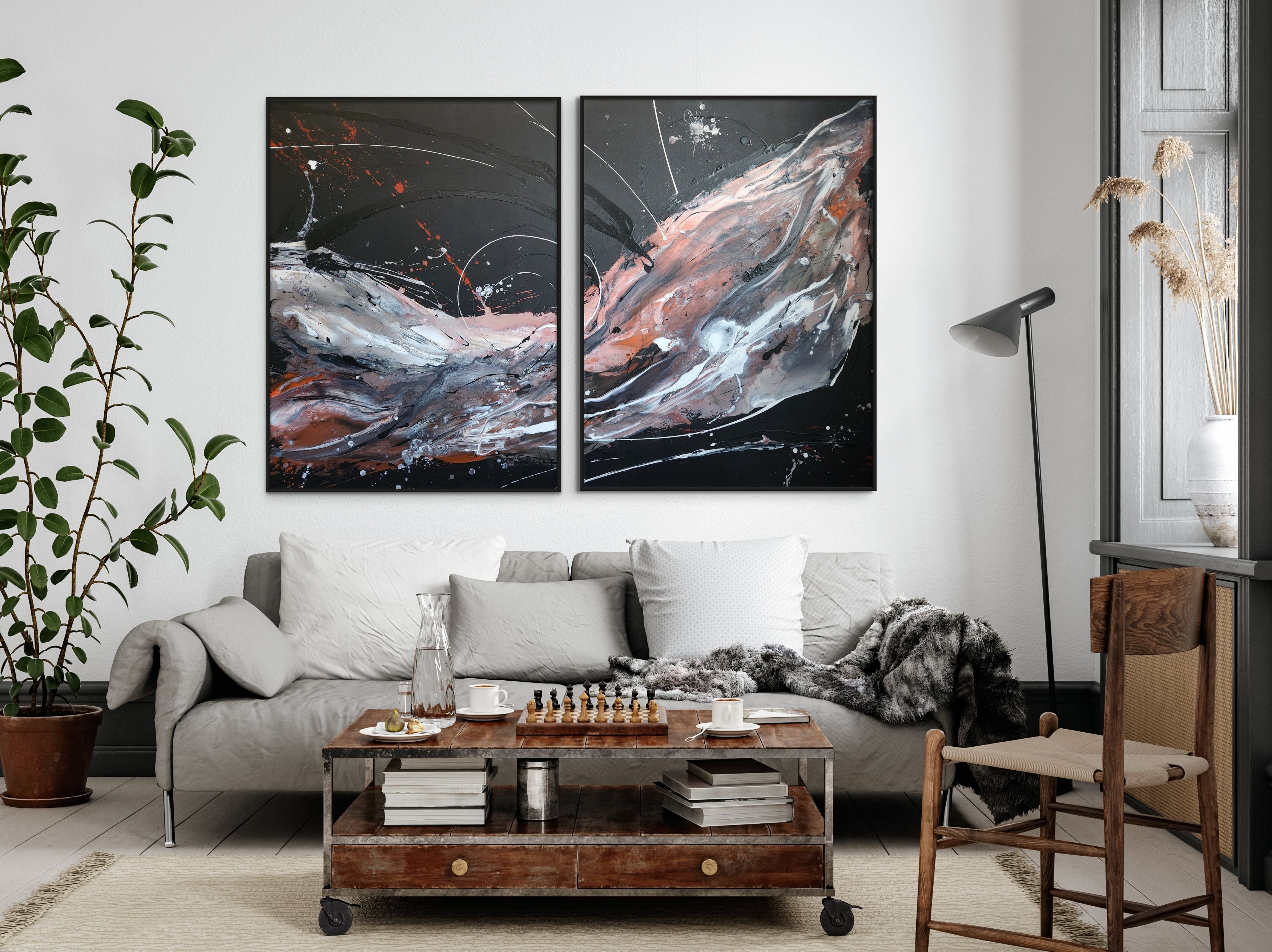 "Worshipping The Heavens" Set of 2 - Limited Edition Print