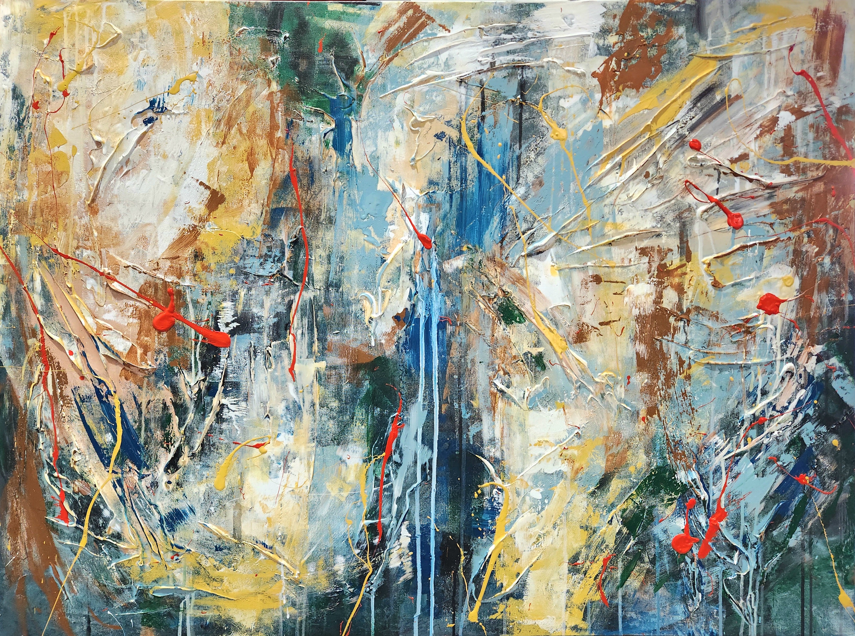 Sunshine & Lollipops - Original Art 91.5cm x 122cm