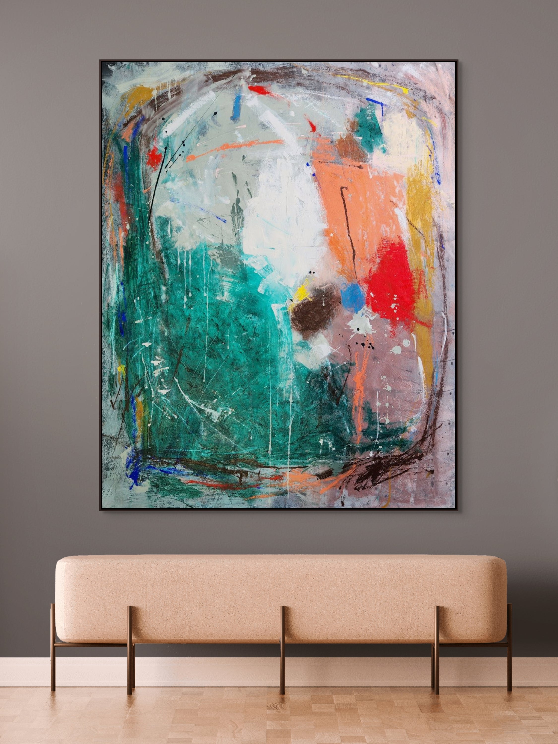 Abracadabra 118cm x 152cm-Original Art