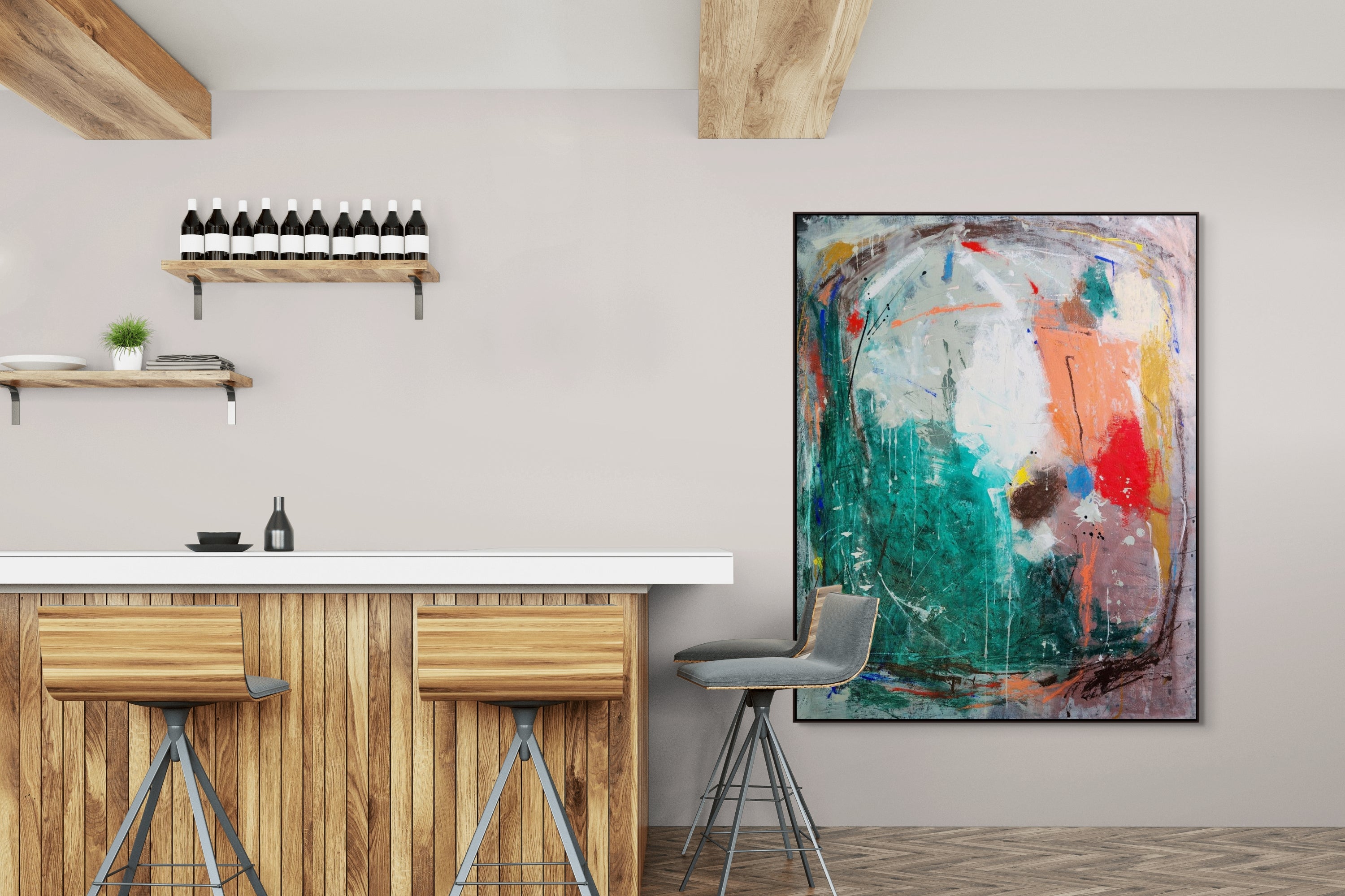 Abracadabra 118cm x 152cm-Original Art