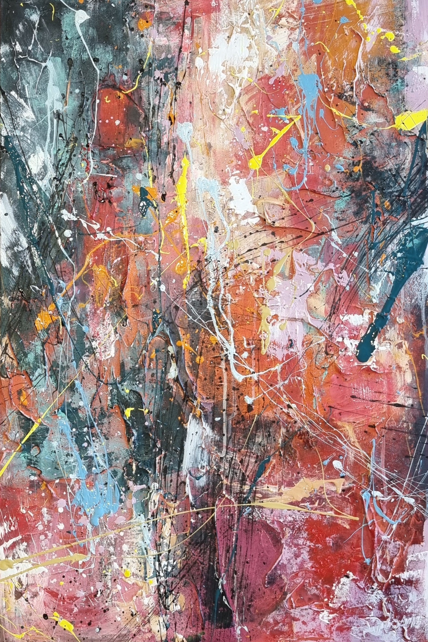 Galixies 182cm x 87cm Original Art