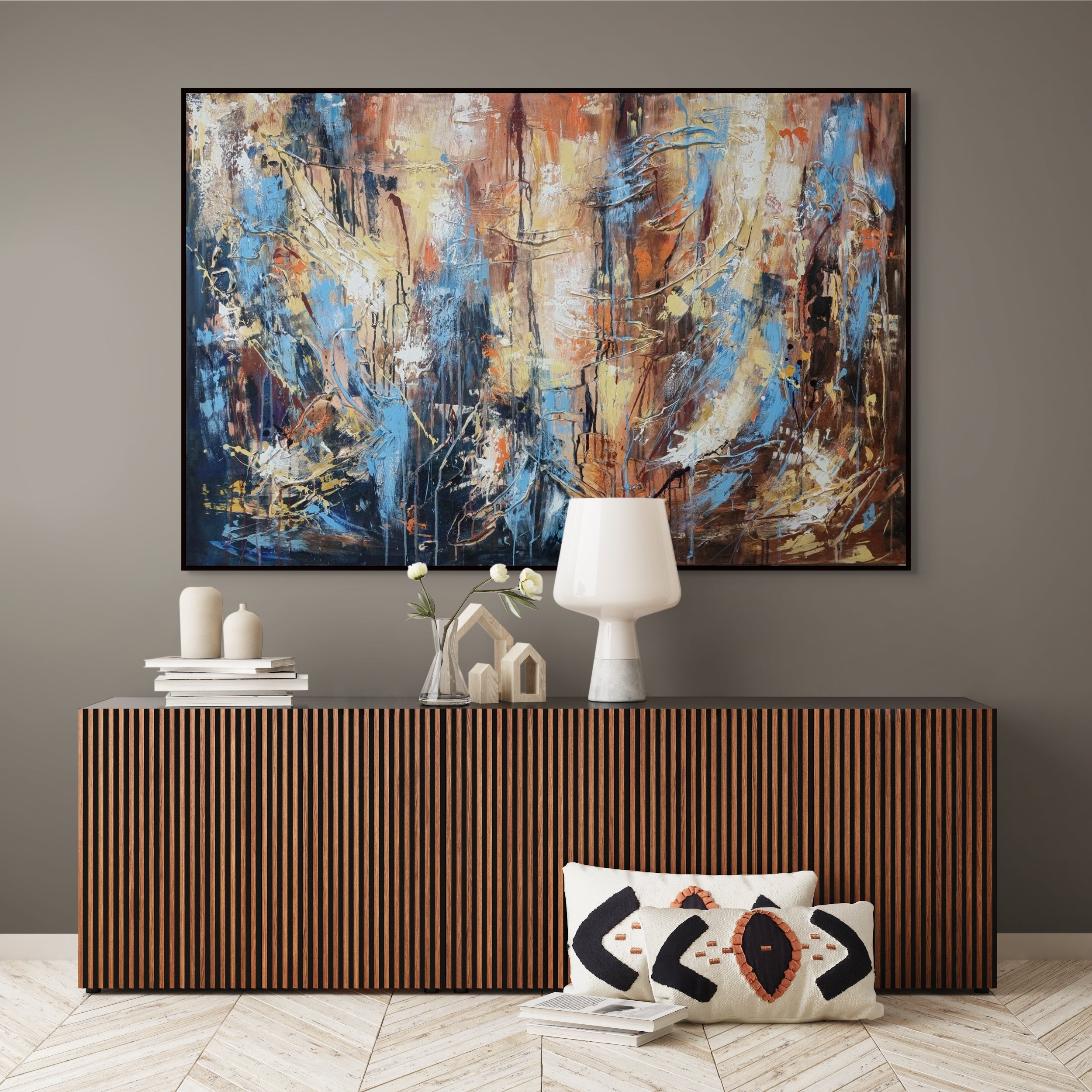 Yellow Mellow - Original Art 150cm x 100cm