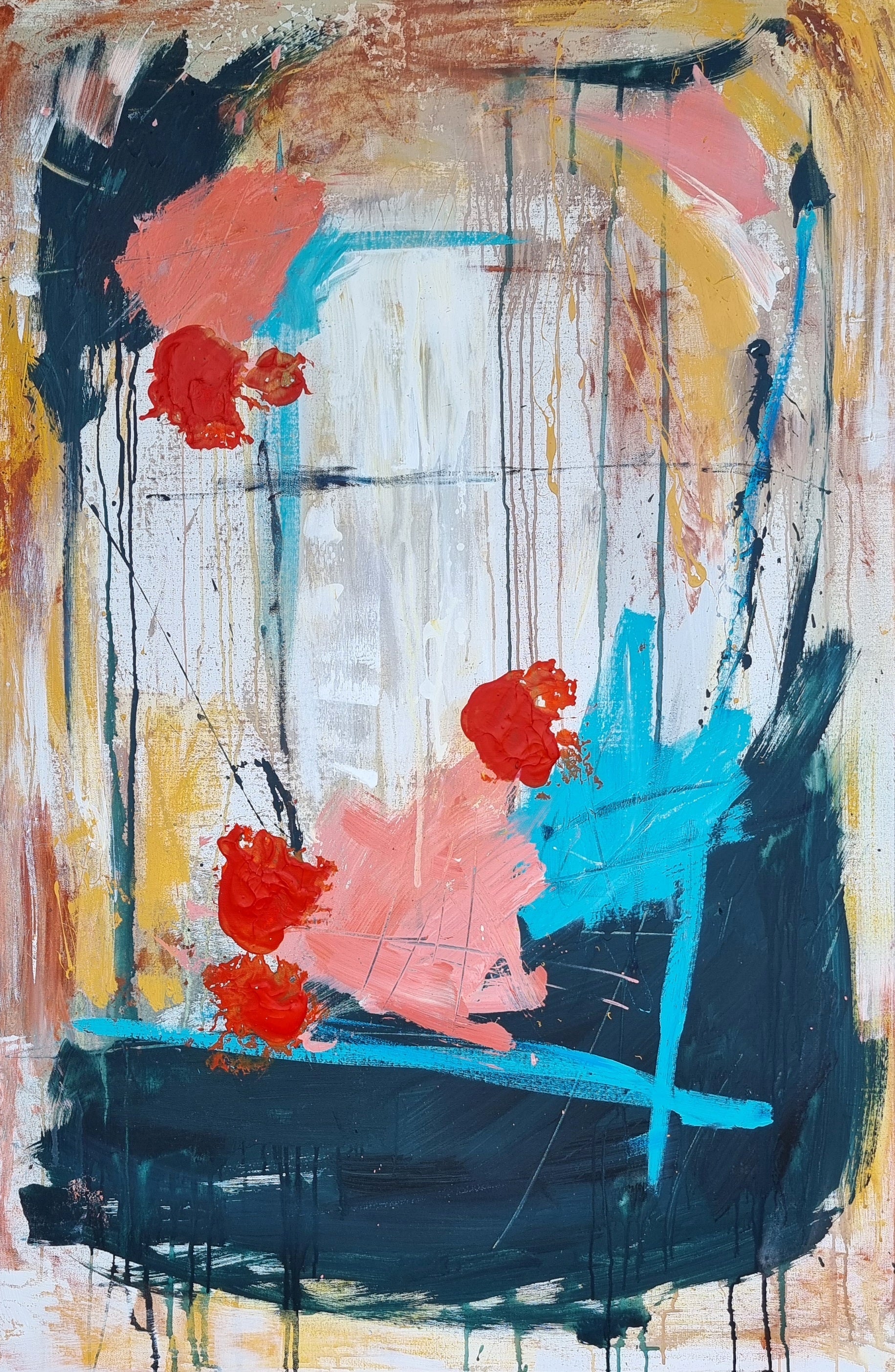 The Secret Garden - Original Art 150cm x 100cm