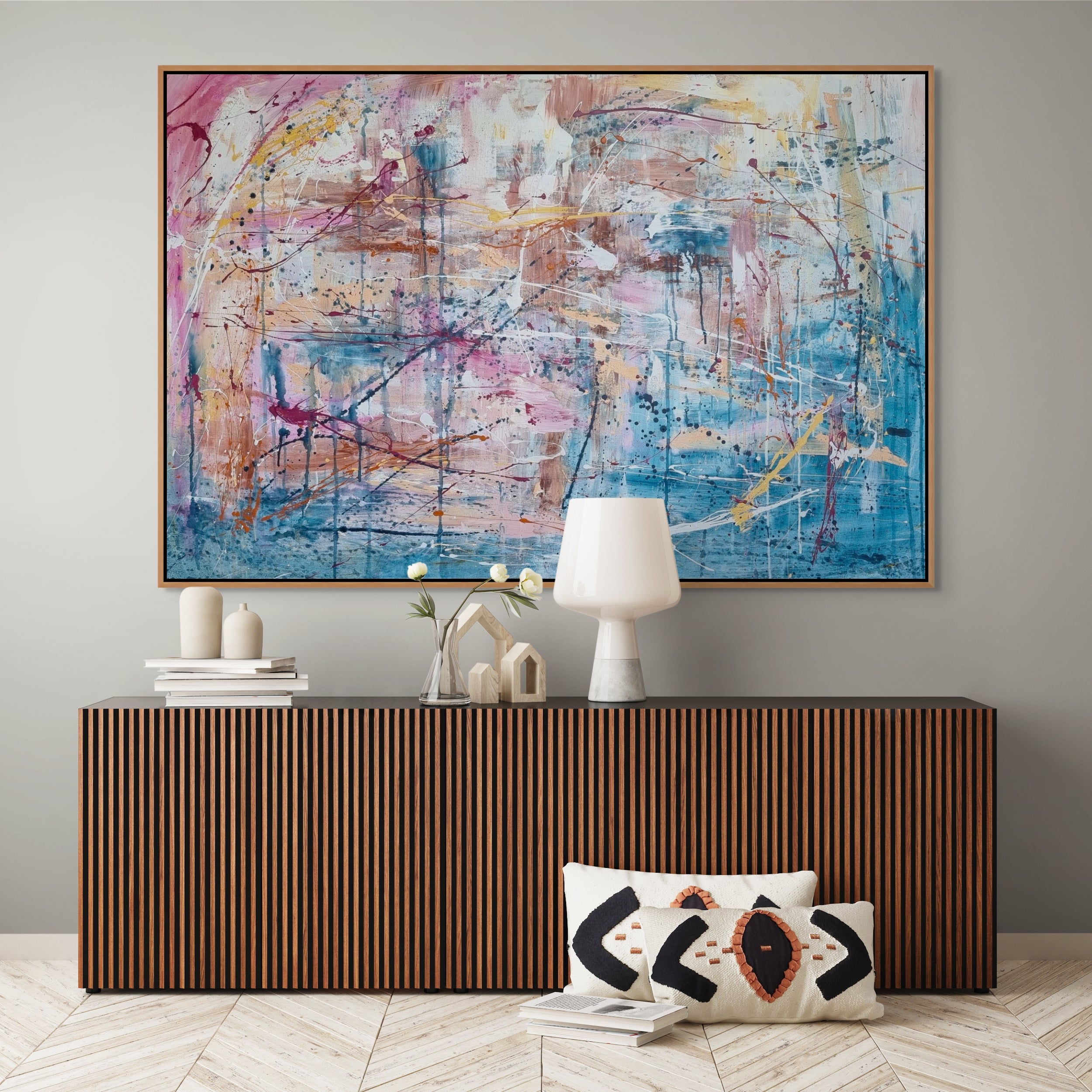 The Last Kiss Goodbye 150cm x 100cm Original Art