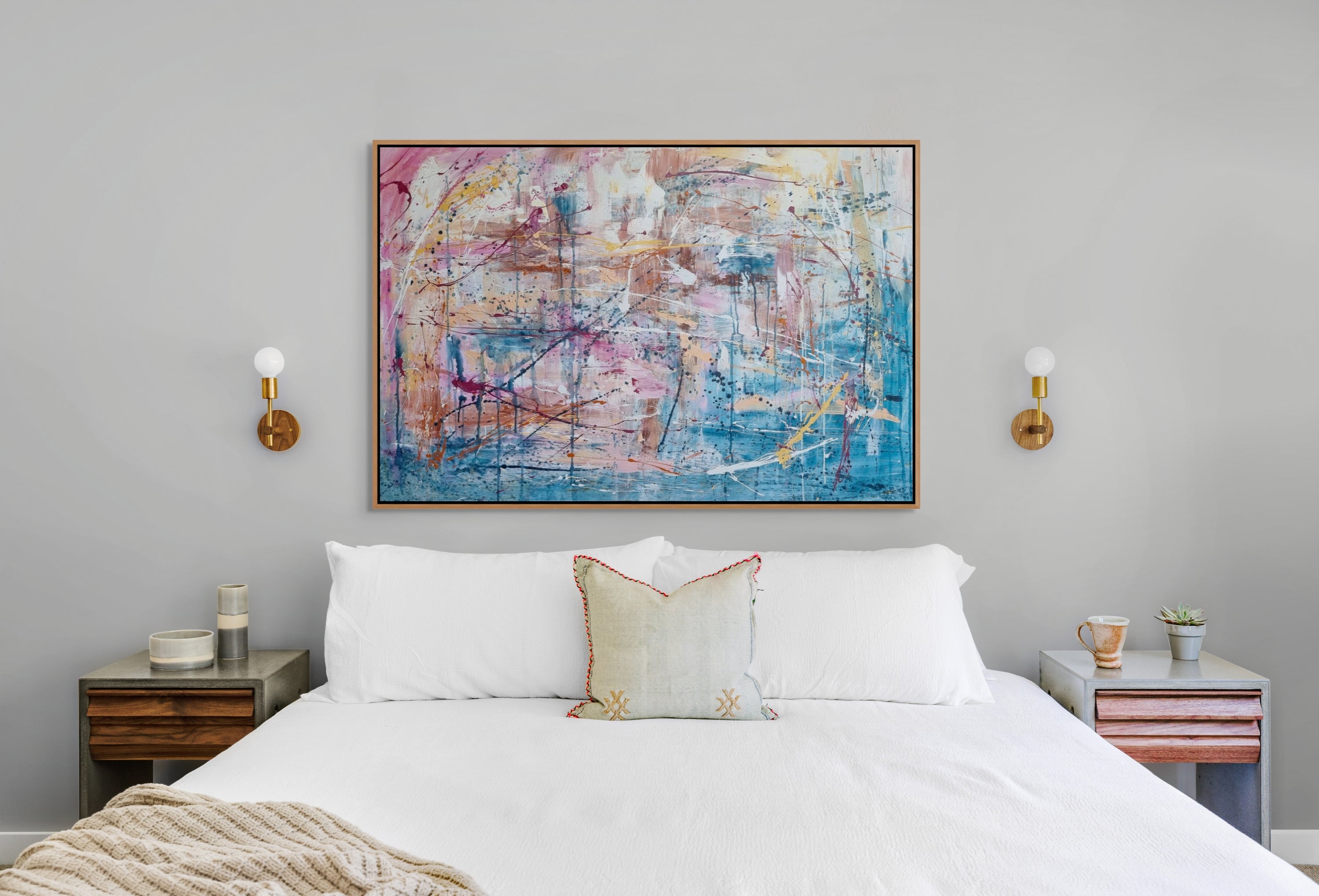 The Last Kiss Goodbye 150cm x 100cm Original Art