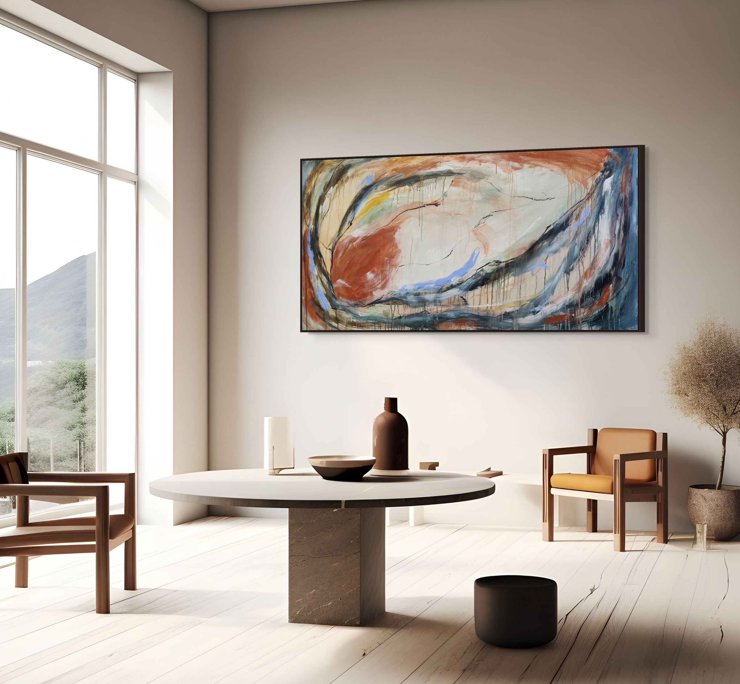 Into The Wild 182cm x 90cm Original Art