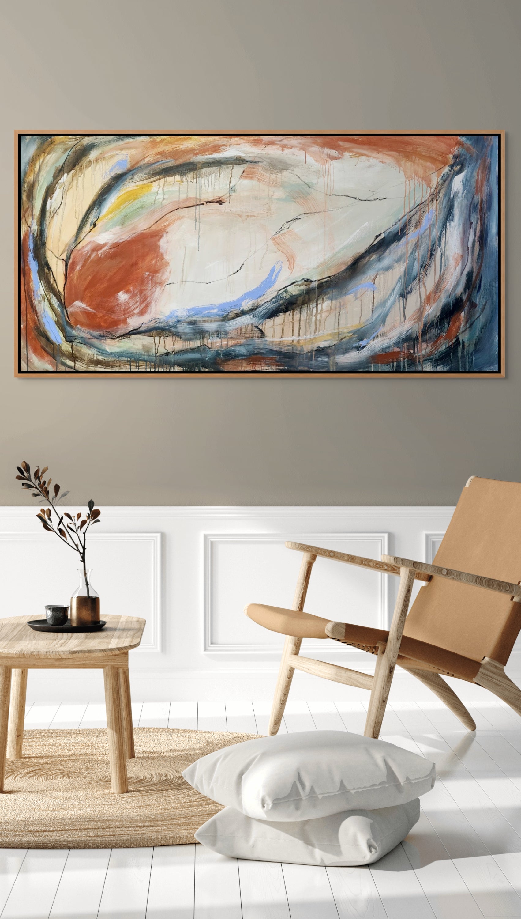 Into The Wild 182cm x 90cm Original Art