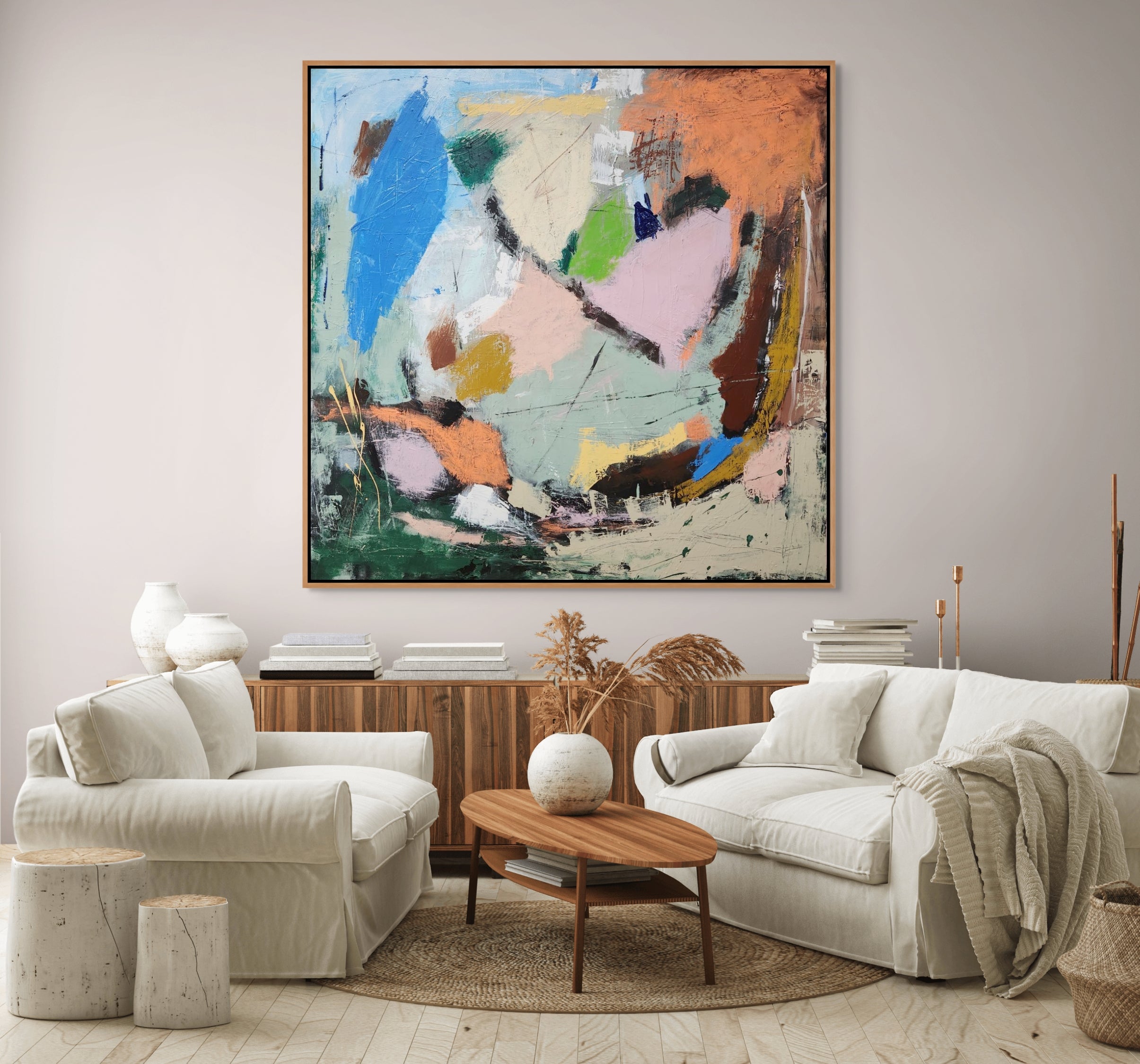 Daydreaming- Original Art 120cm x 120cm