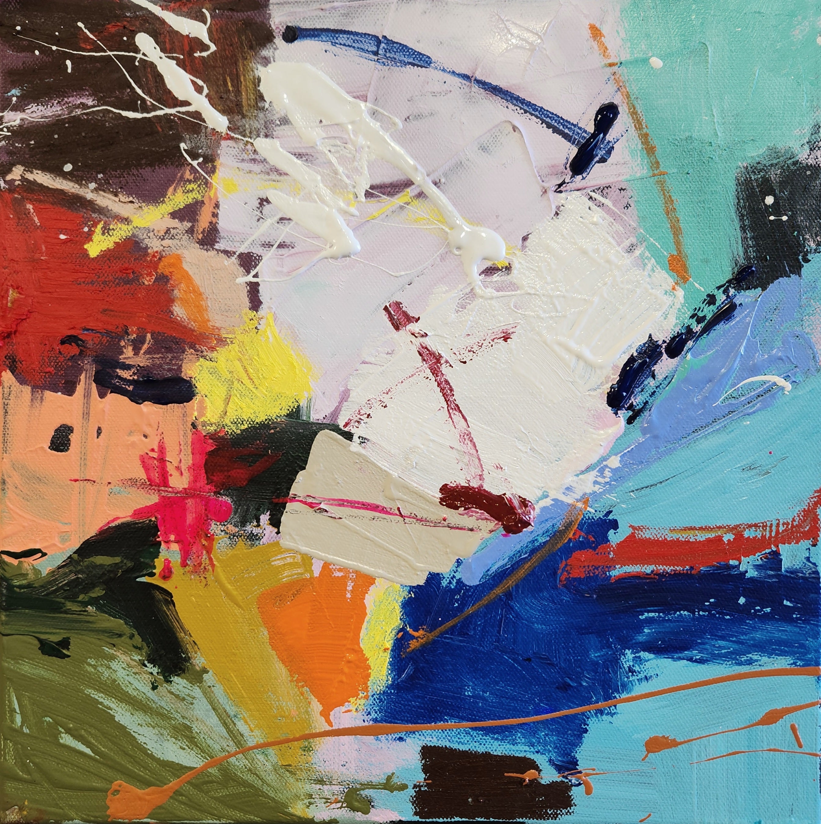 The Playgrounds- Original Art 60cm x 30cm