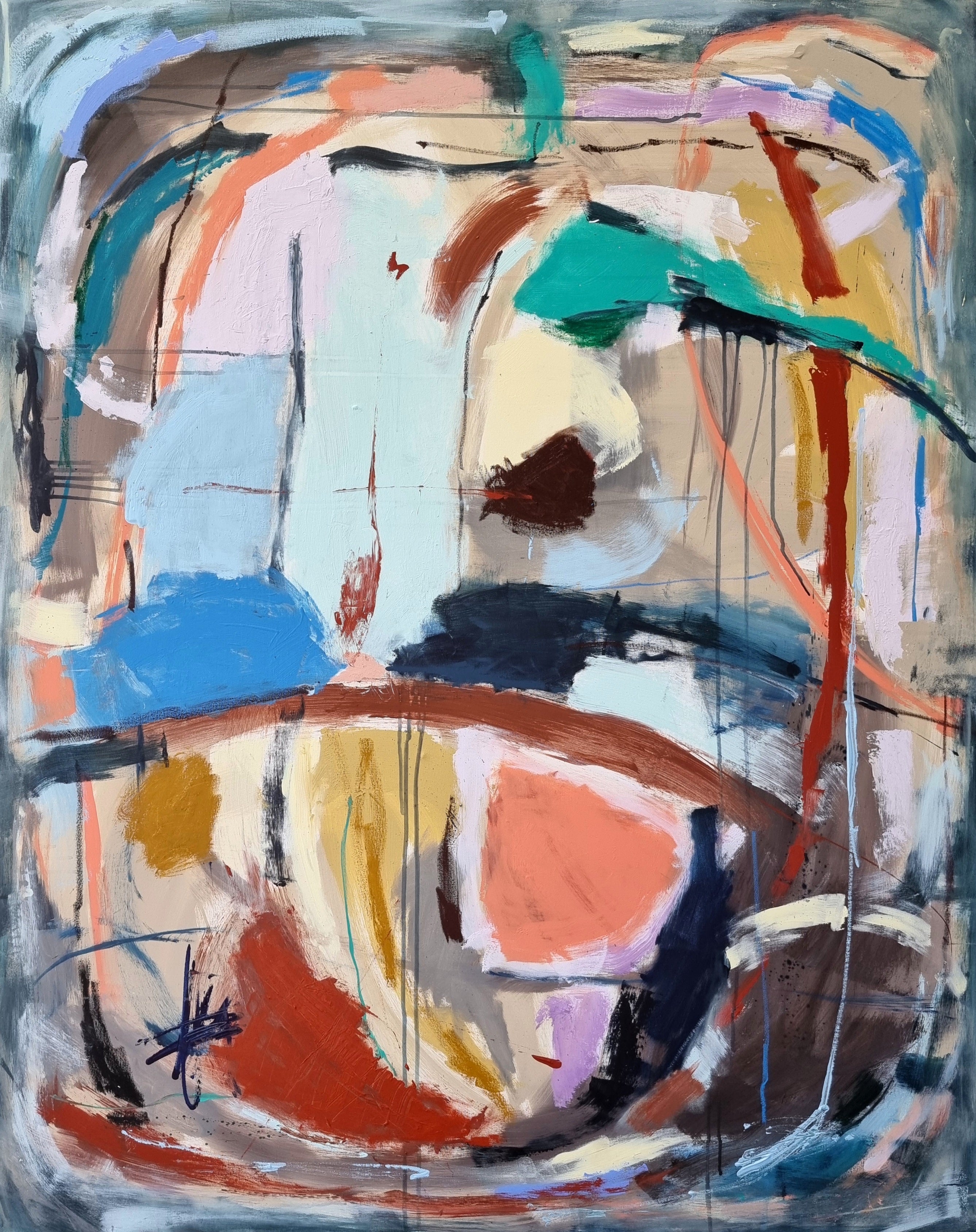 Bridges 152cm x 122cm Original Art