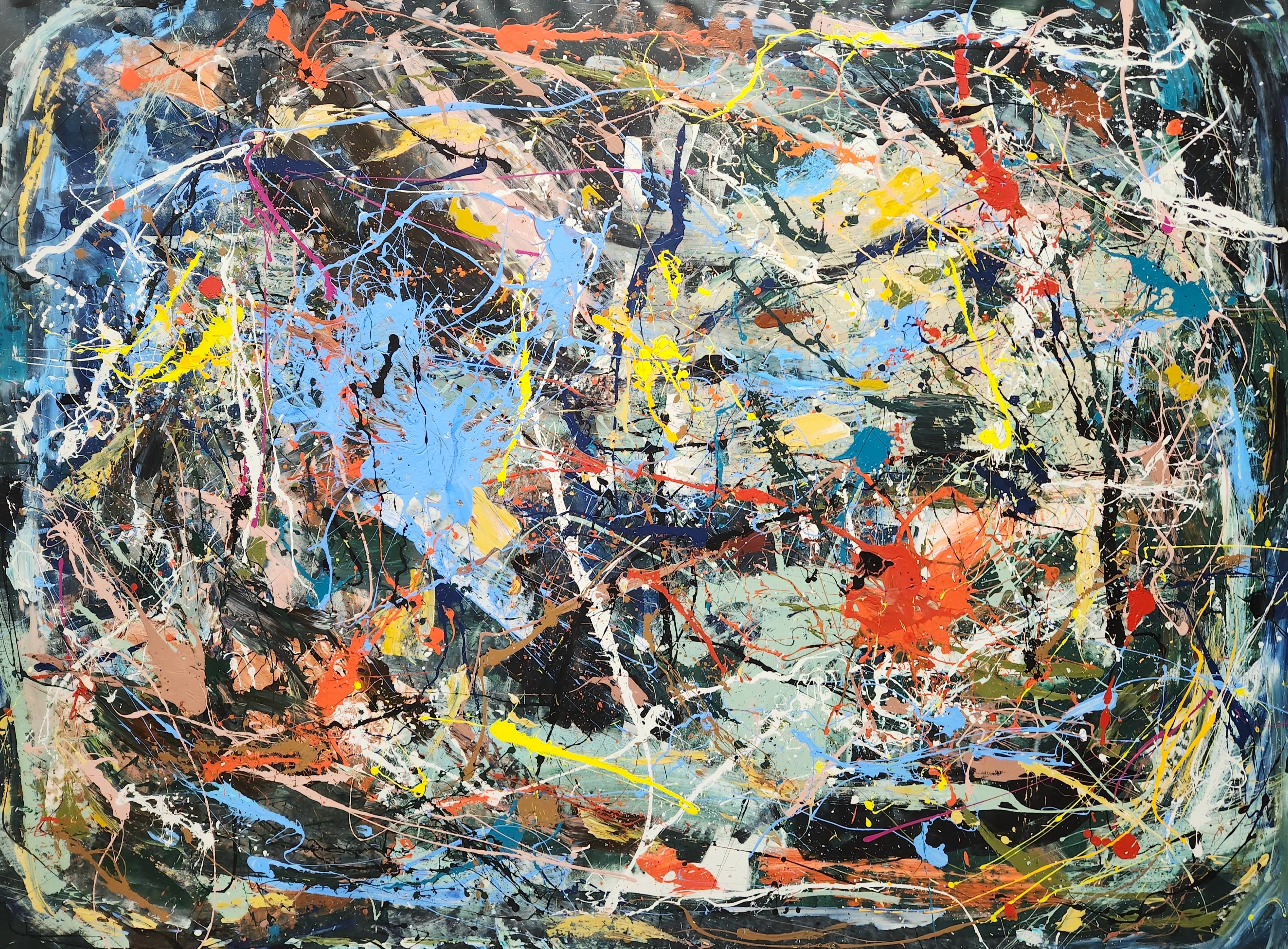 These Happy Golden Years - Original Art 260cm x 200cm