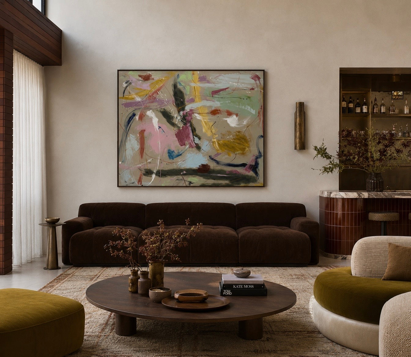A Long Summers Night 152cm x 122cm Original Art