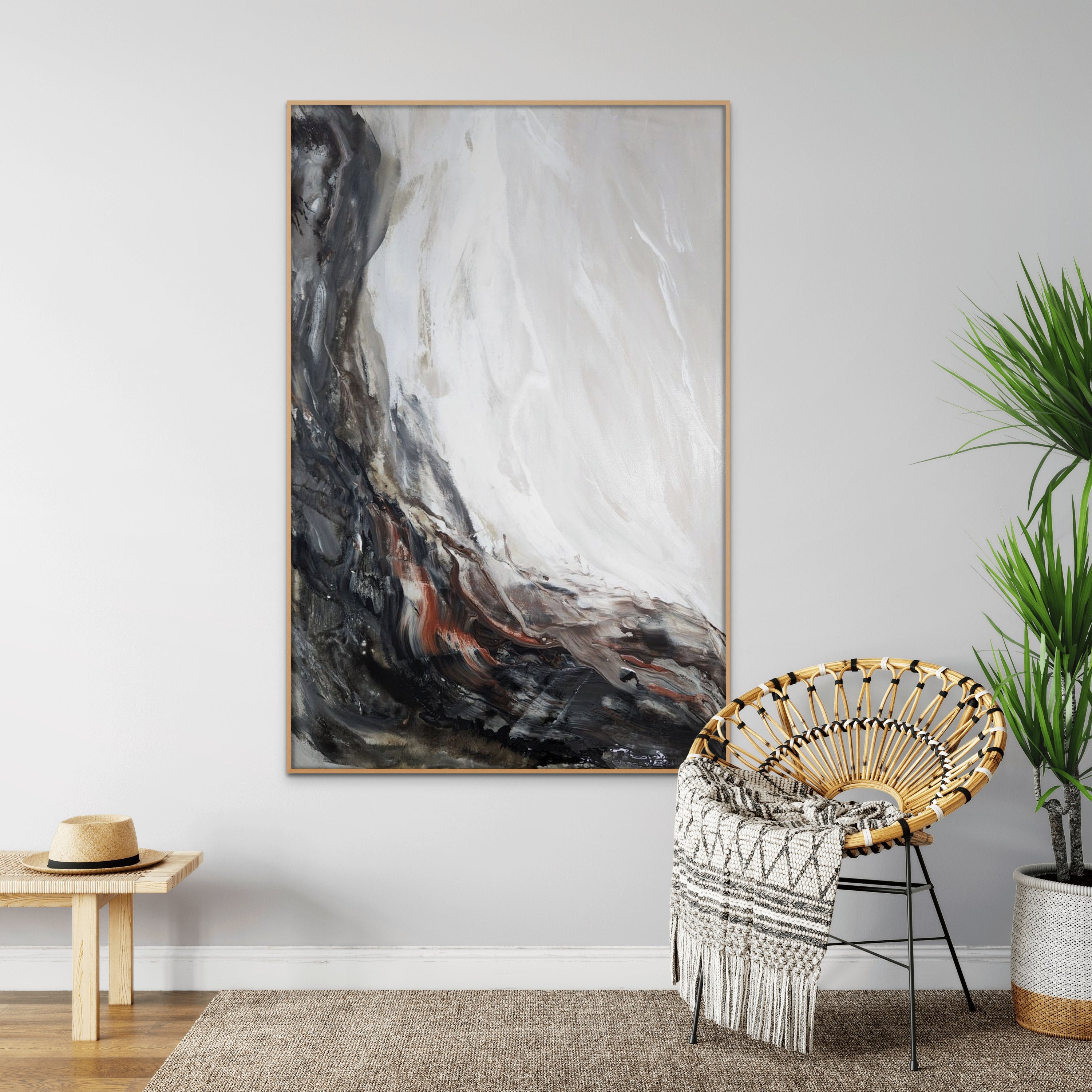 Blizzard 100cm x 150cm Original Art