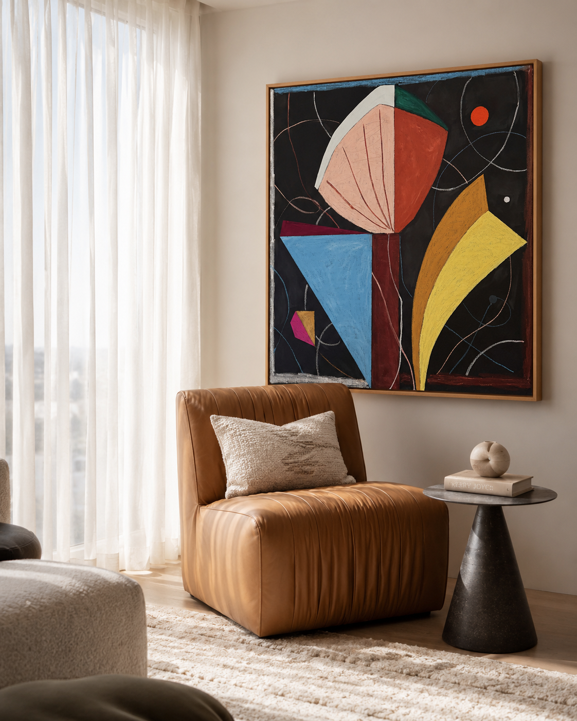 Night Garden 120cm x 120cm Original Art