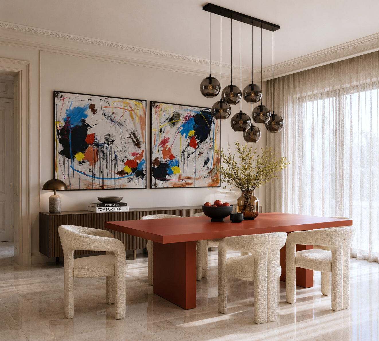 Forget Me Not 240cm x 120cm Original Art