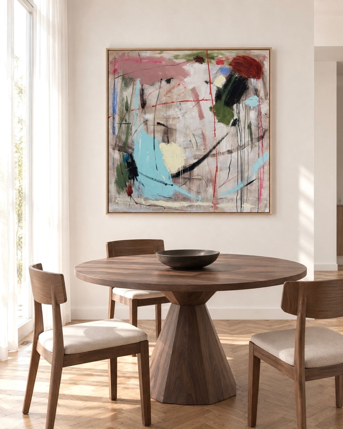 The Long Road Home 120cm x 120cm Original Art