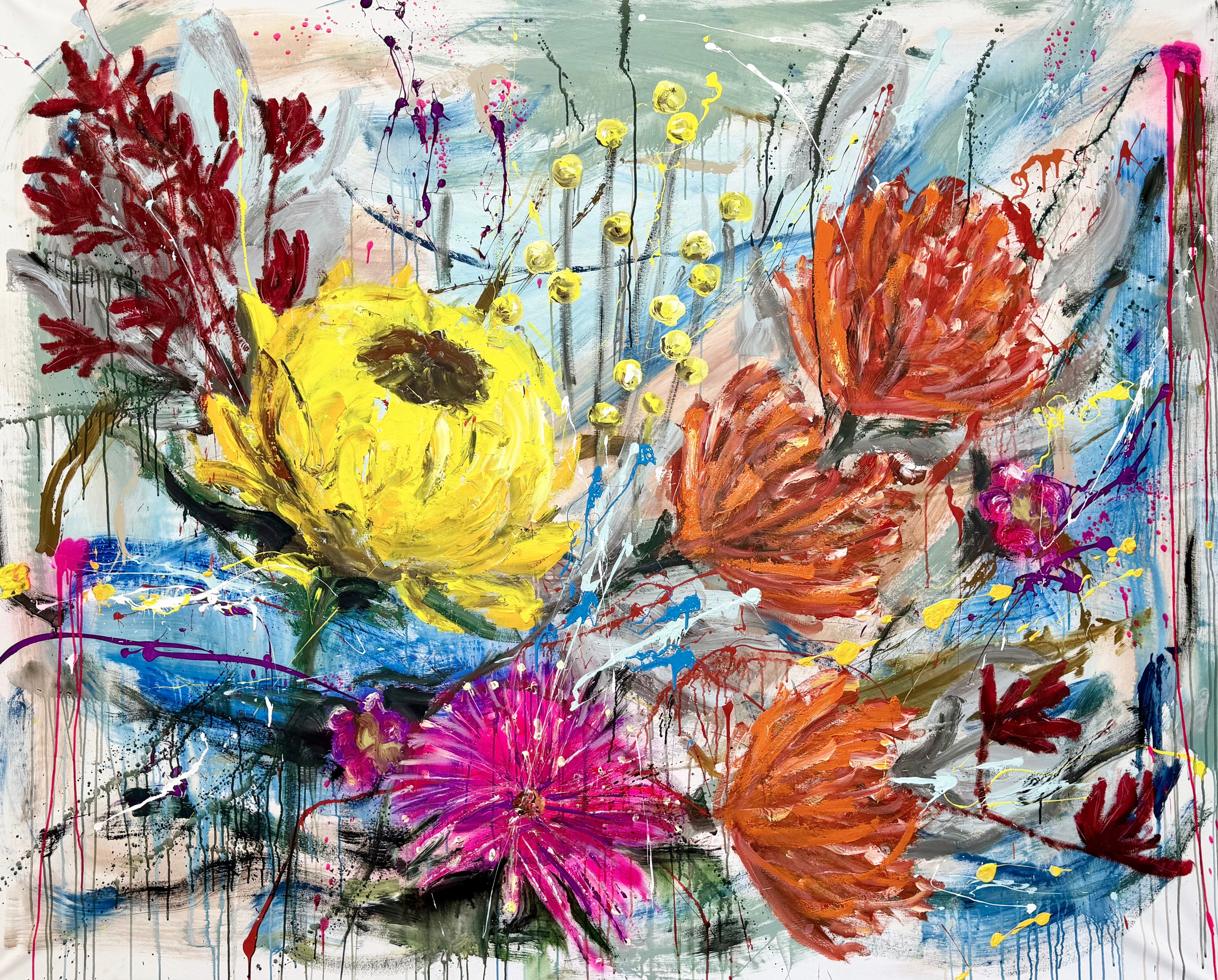 Wildflowers - Original Art 200cm x 165cm