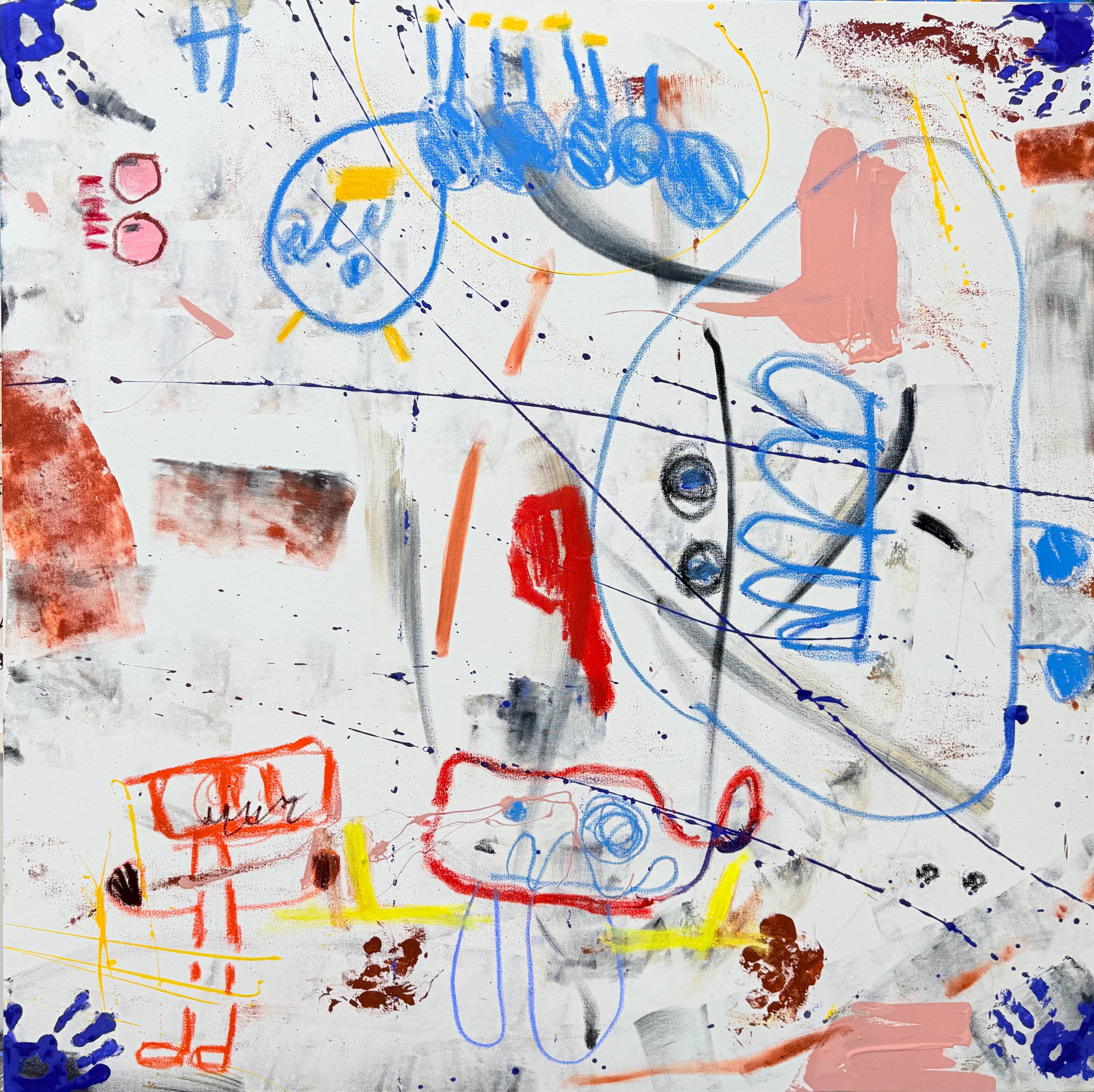 The Five Grizzlies- Original Art 120cm x 120cm