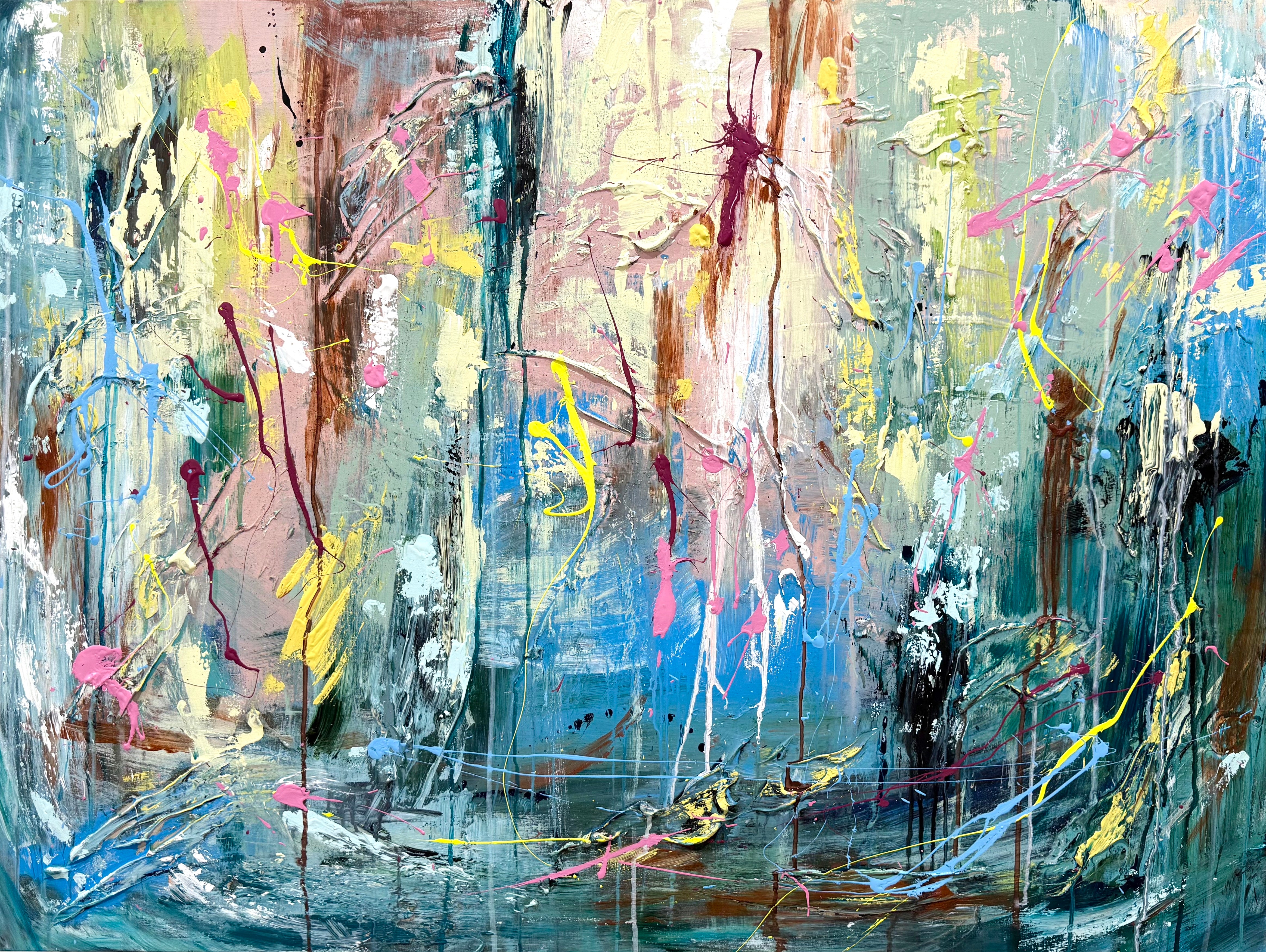 Spring Vacation 120cm x 90cm Original Art