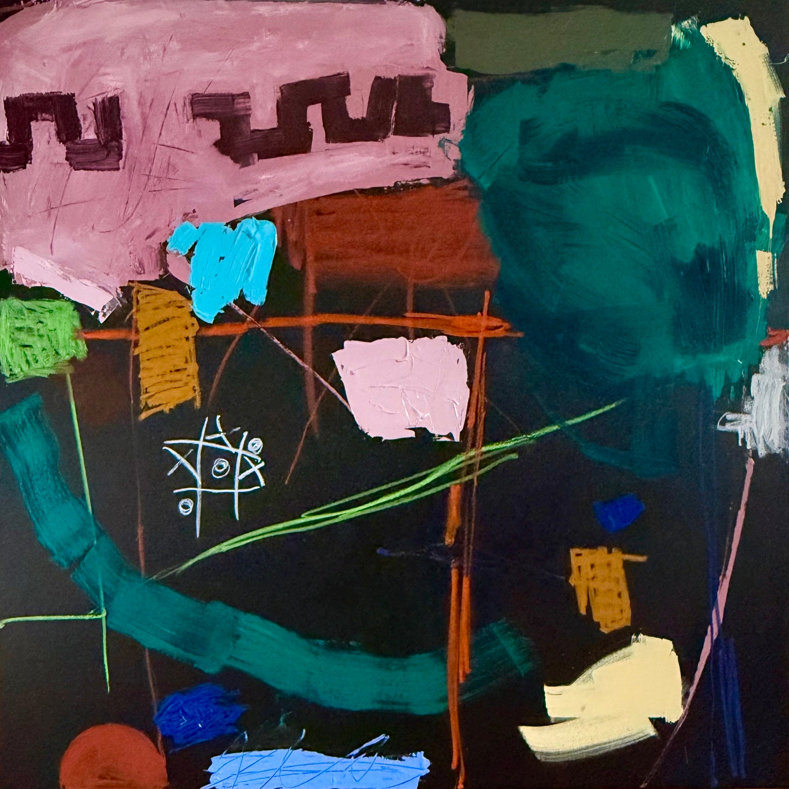 Noughts & Crosses 150cm x 150cm Original Art