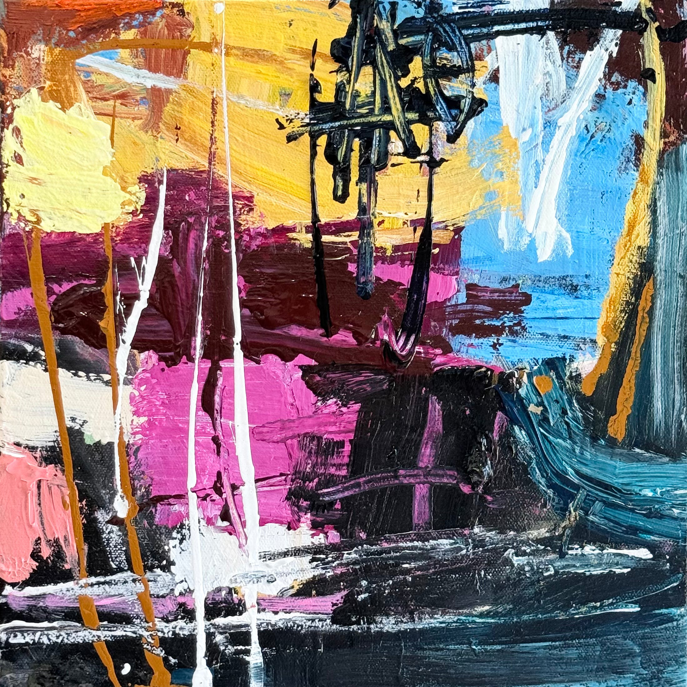 Moonlight 30cm x 60cm Original Art