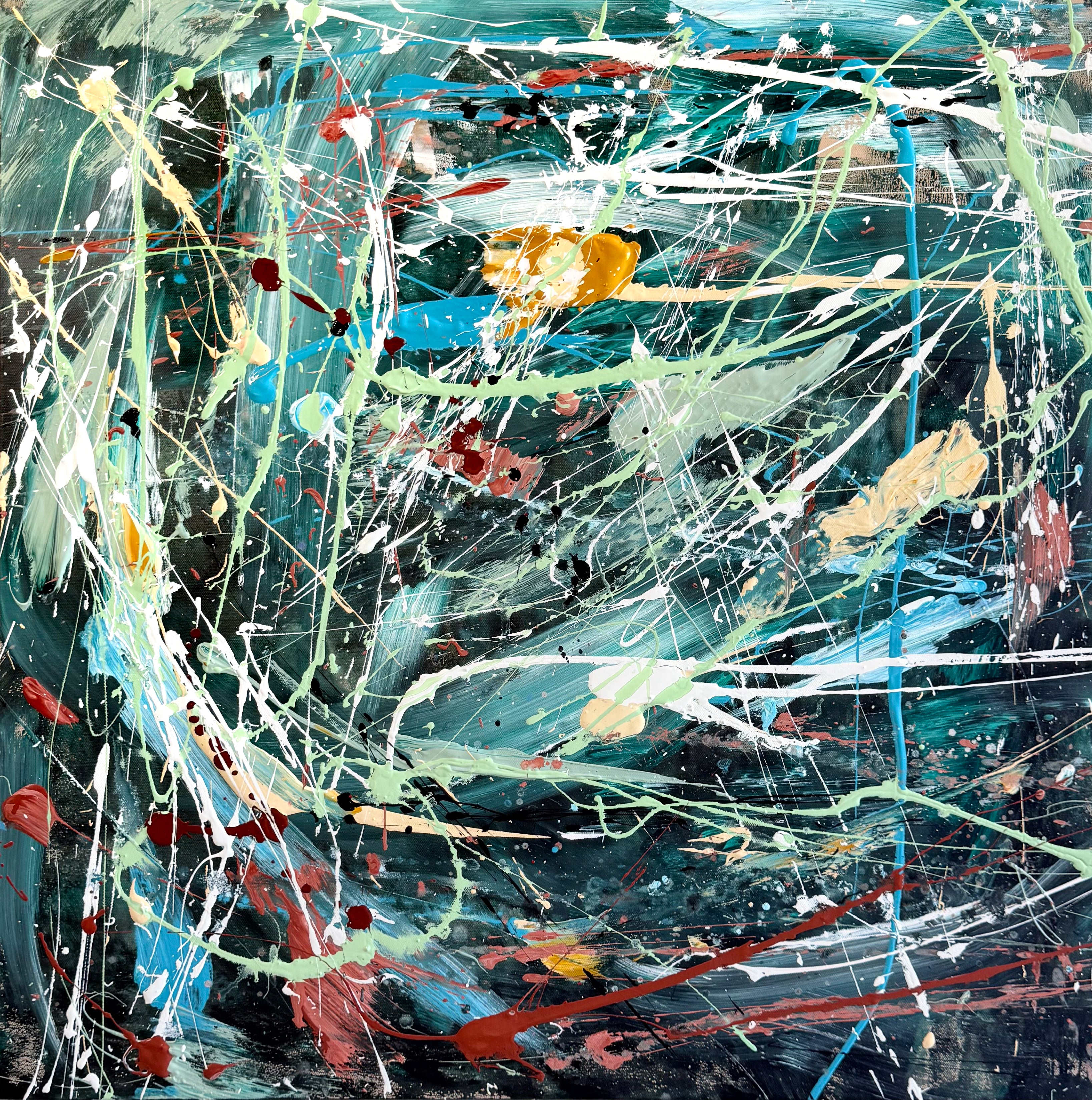 Midnight City- Original Art 91cm x 182cm