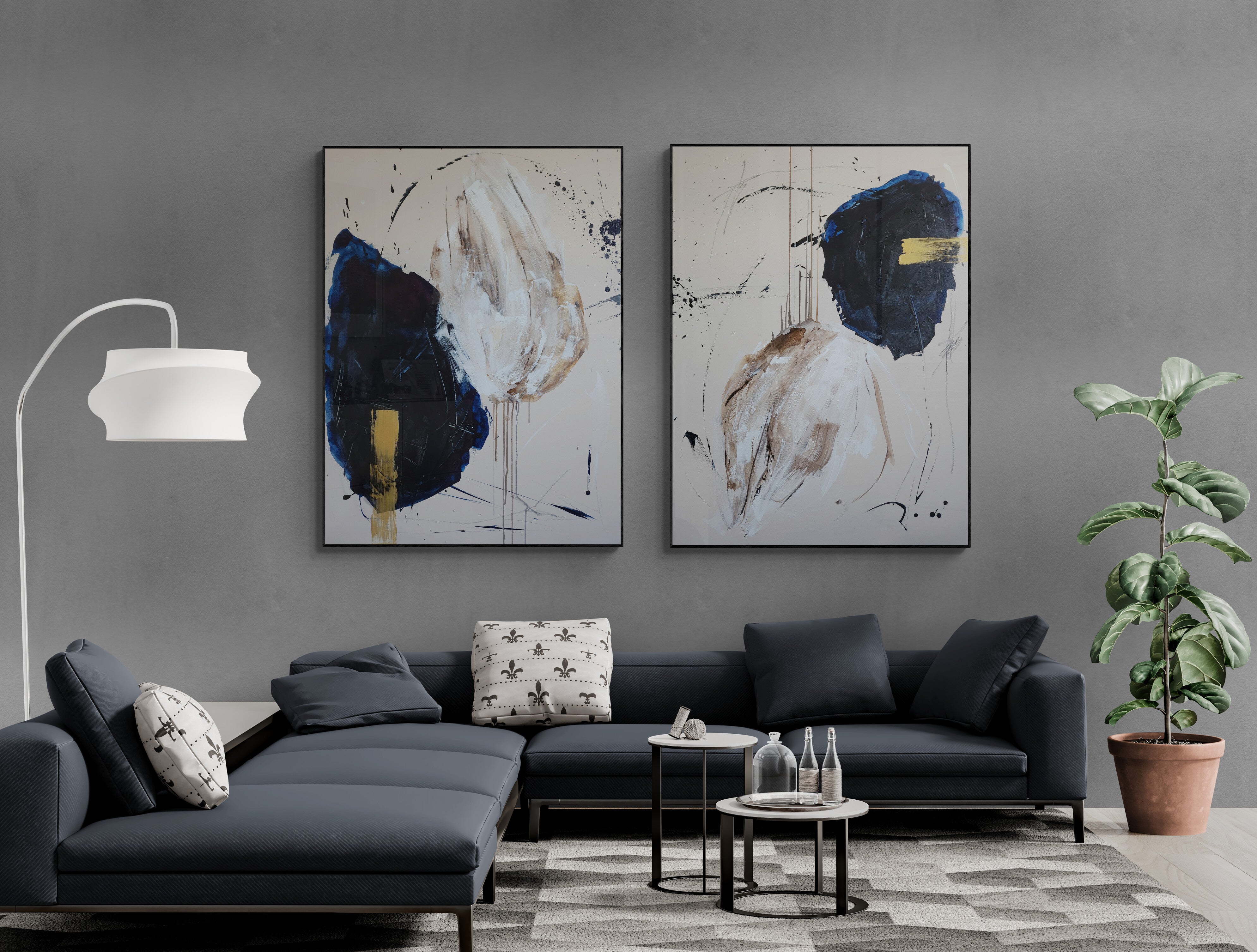 "Gravity" Set Of 2 - Limited Edition Print