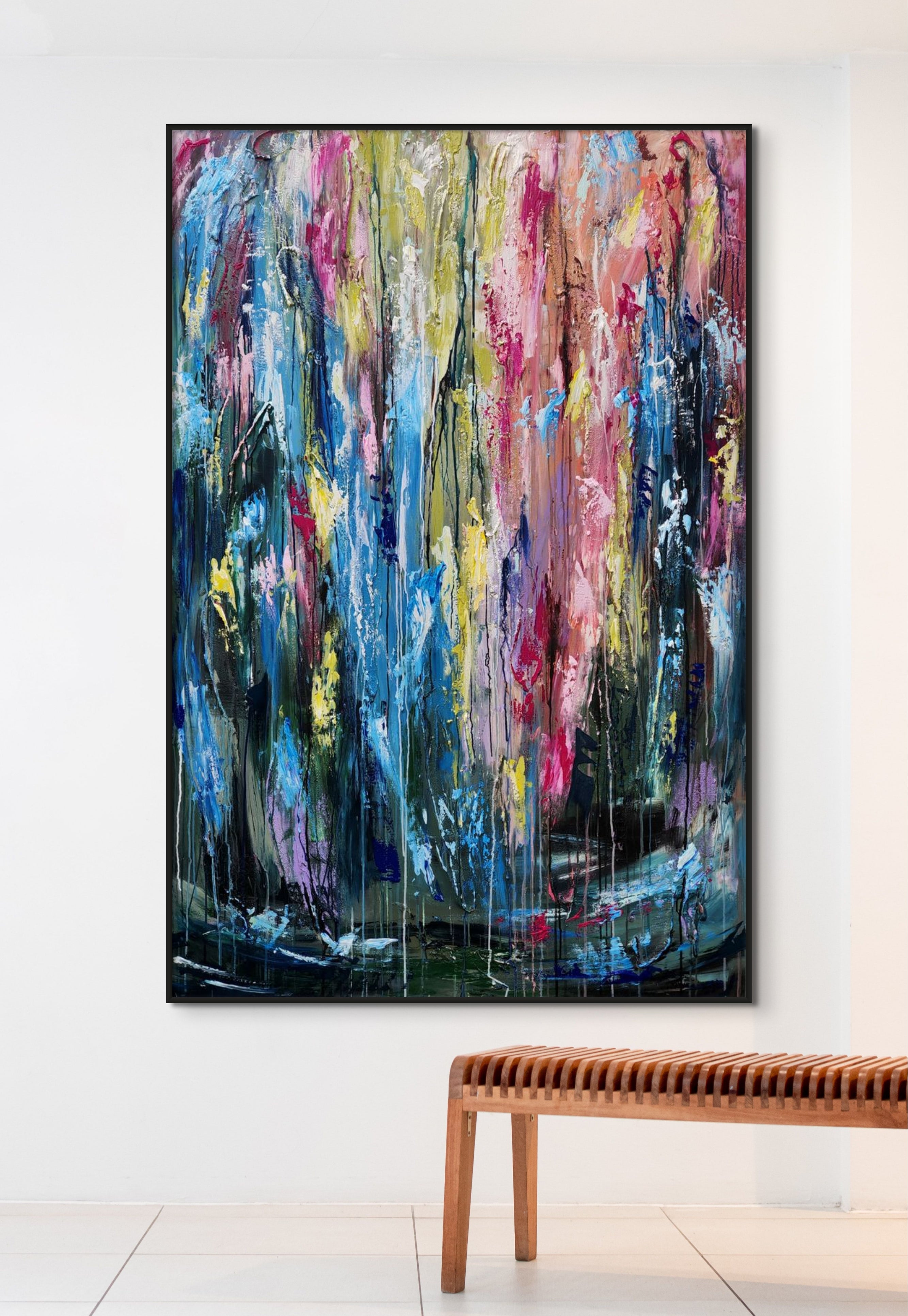 The pink lotus - Original Art