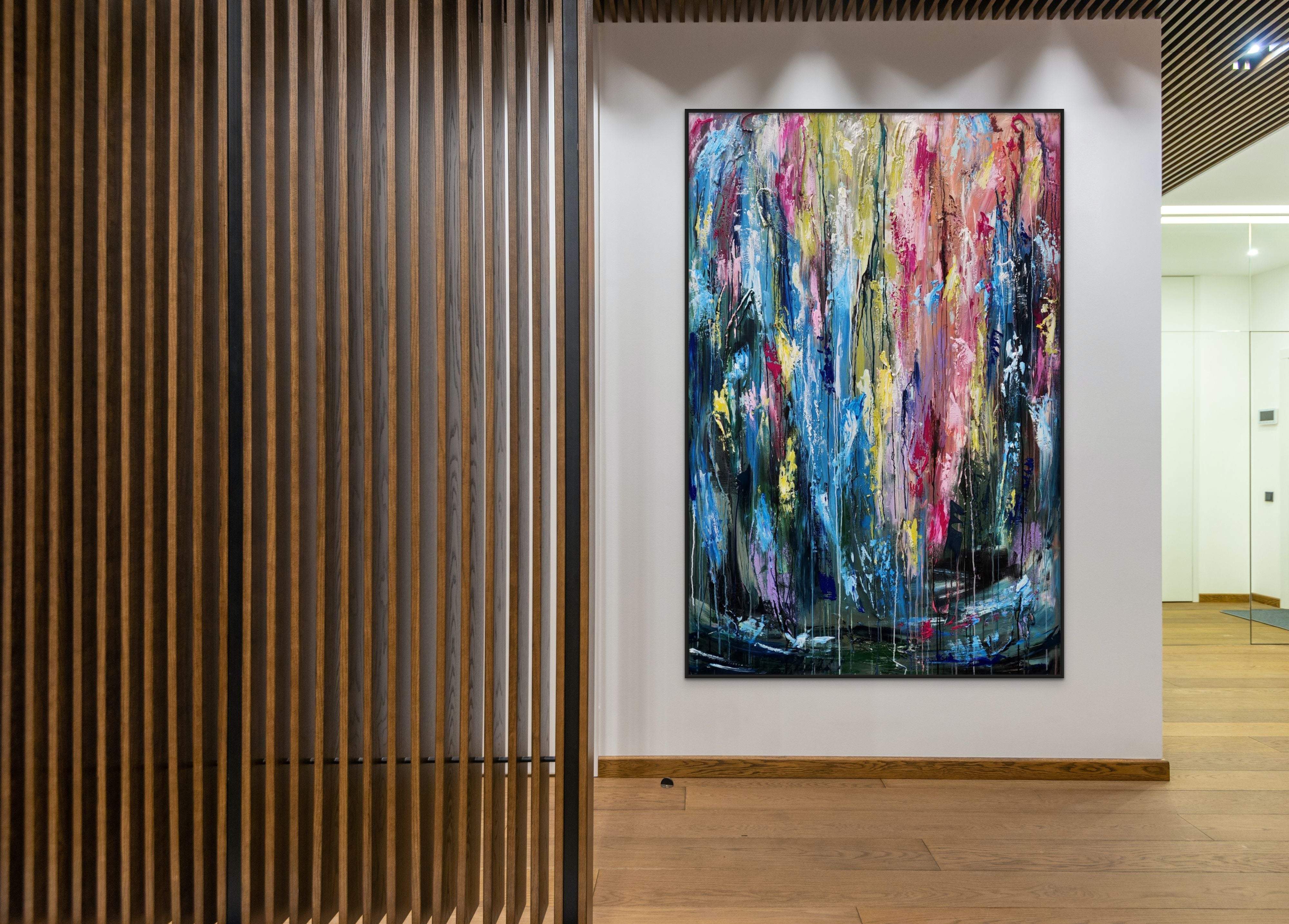 The pink lotus - Original Art