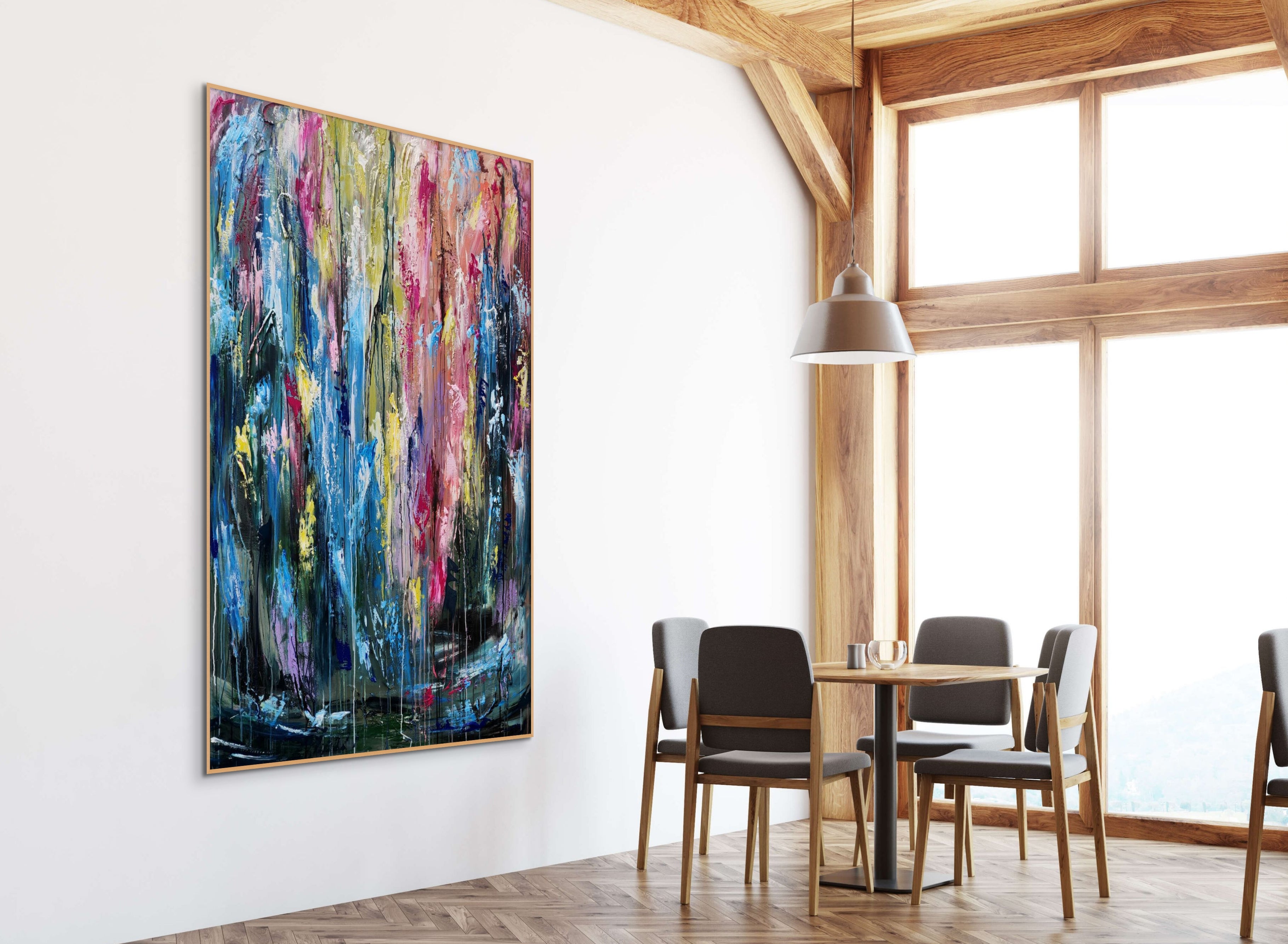 The pink lotus - Original Art