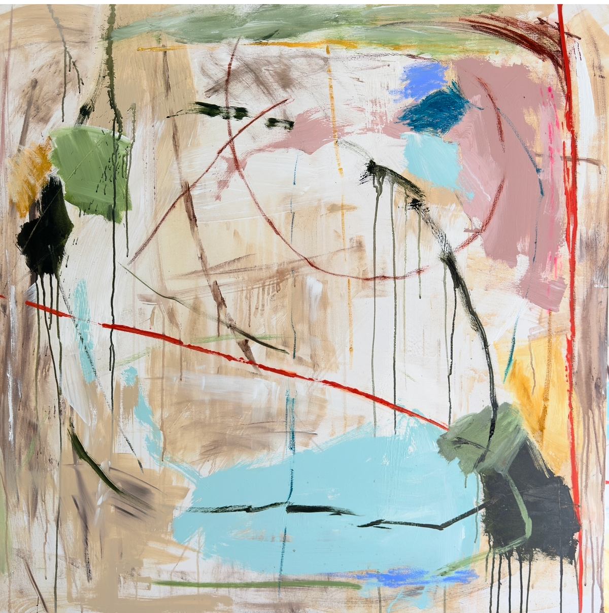 Wild Things 240cm x 120cm Original Art