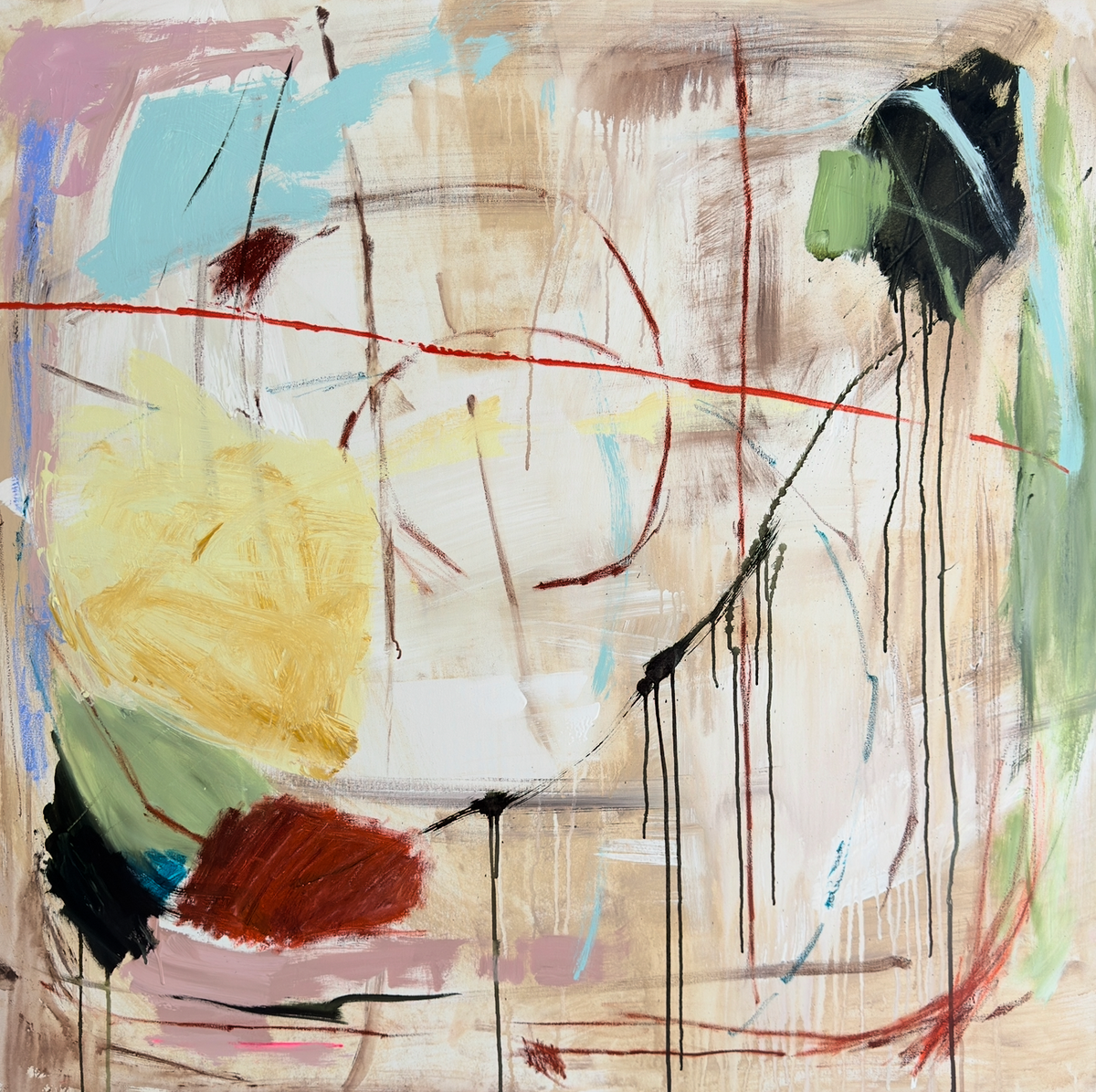 Wild Things 240cm x 120cm Original Art