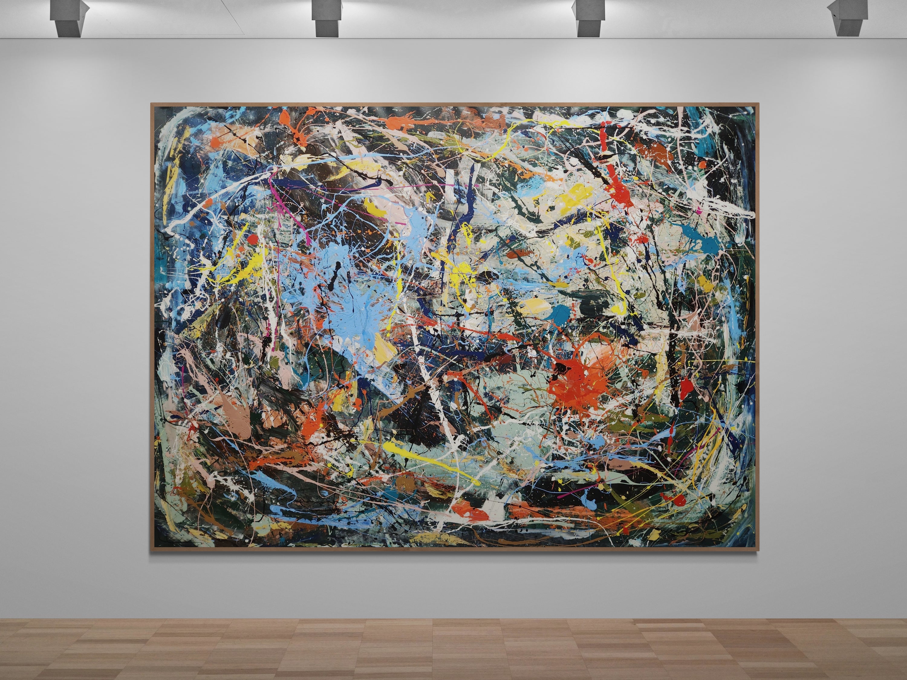 These Happy Golden Years - Original Art 260cm x 200cm