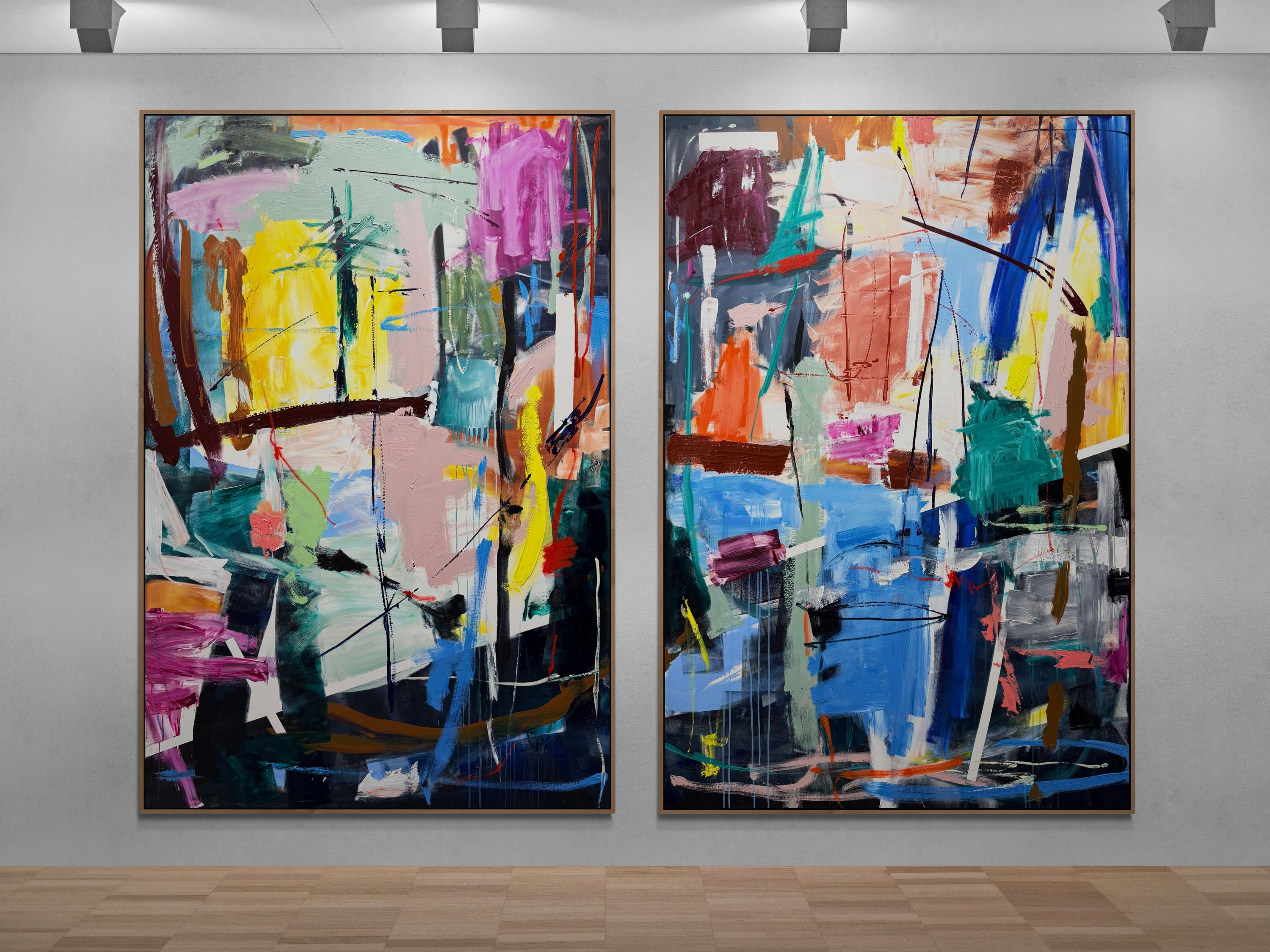 Parallel Worlds 182cm x 244cm Original Art