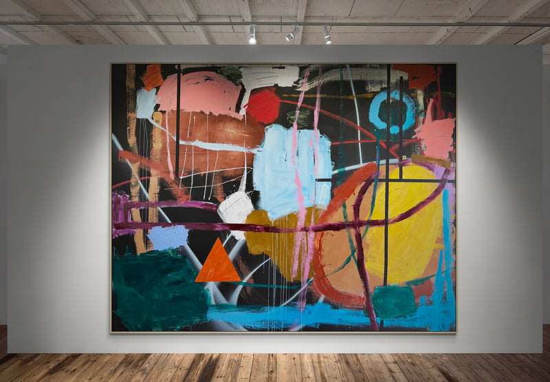 Pyramids - Original Art 260cm x 200cm