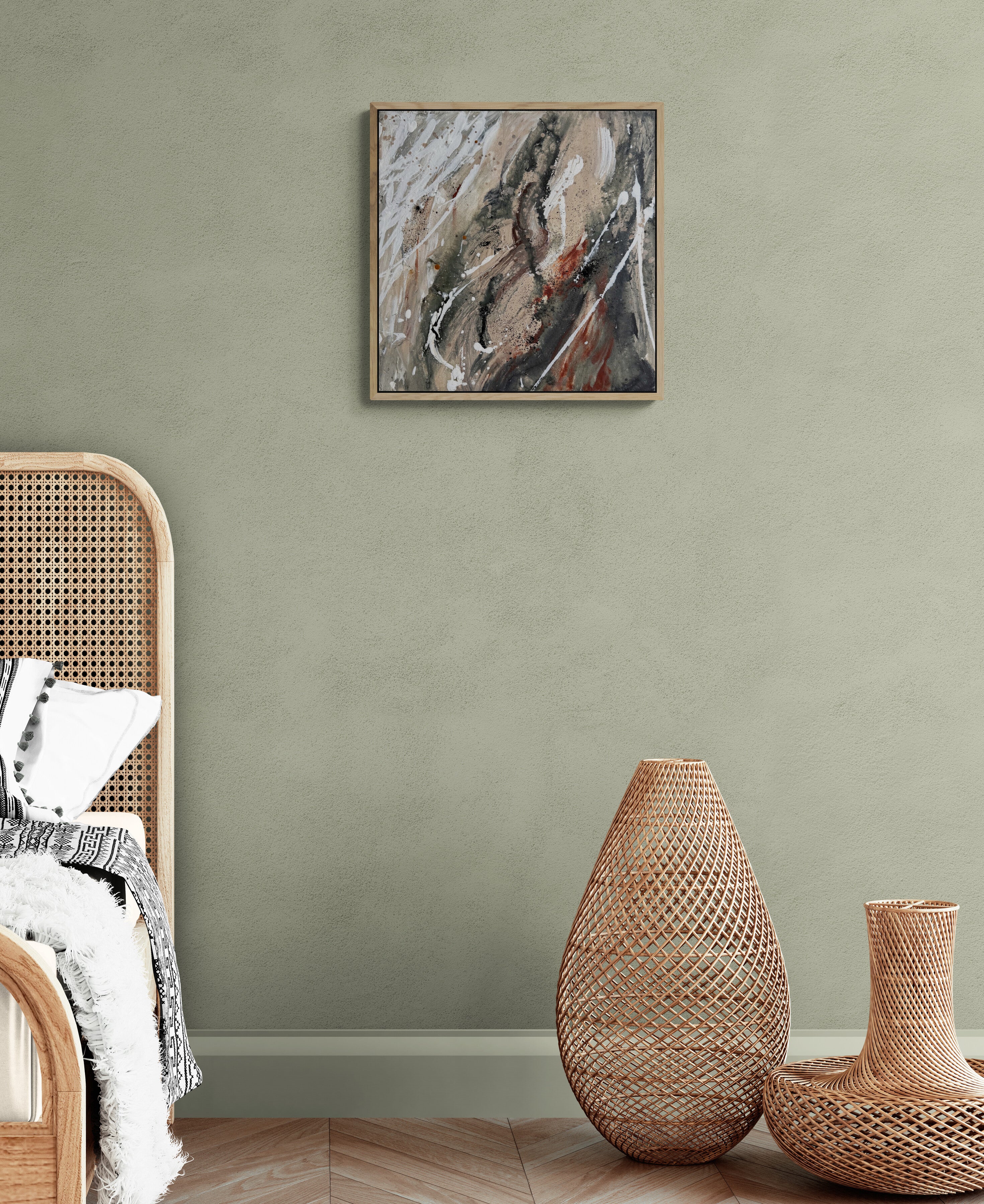 Slow Down 30cm x 30cm Original Art