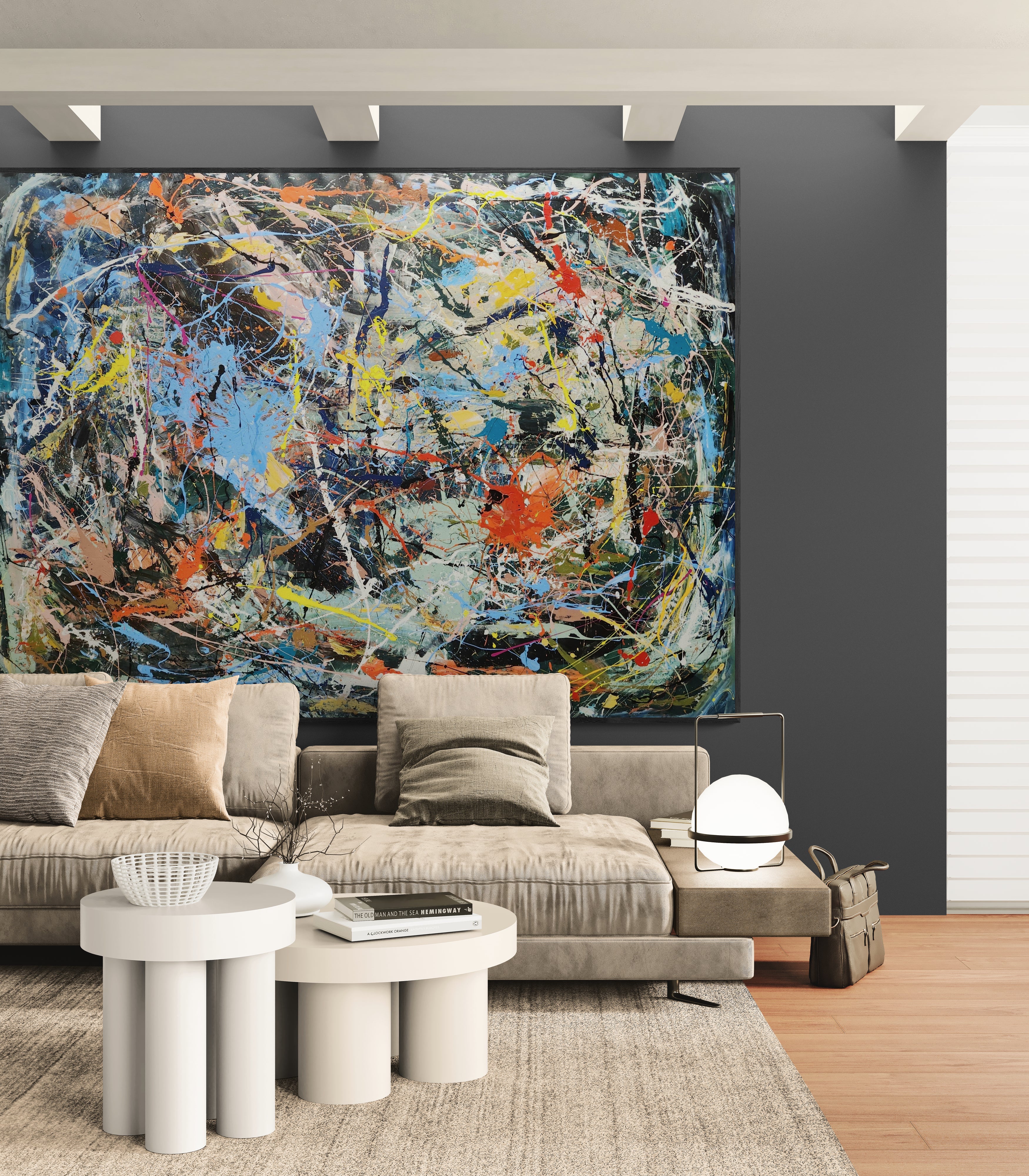 These Happy Golden Years - Original Art 260cm x 200cm