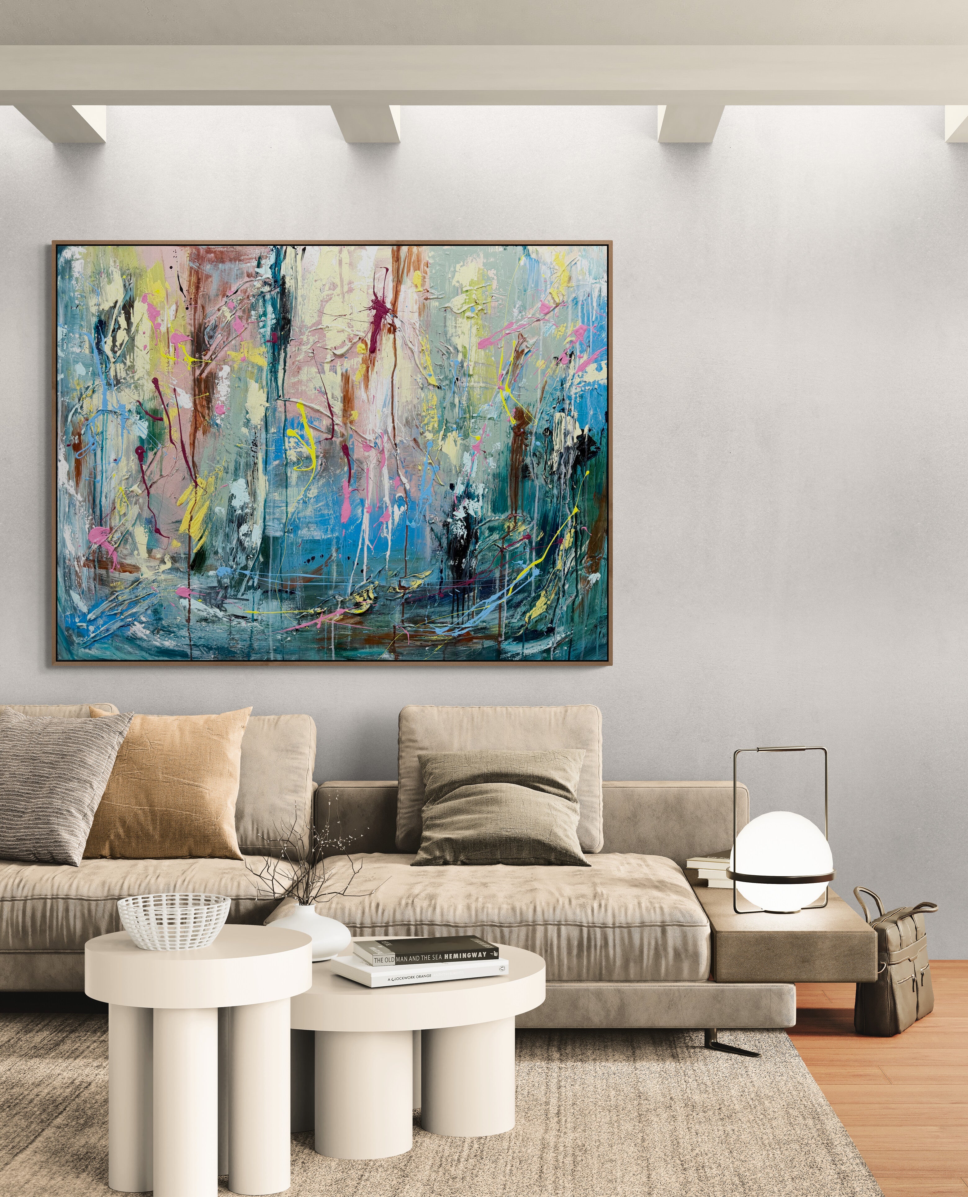 Spring Vacation 120cm x 90cm Original Art