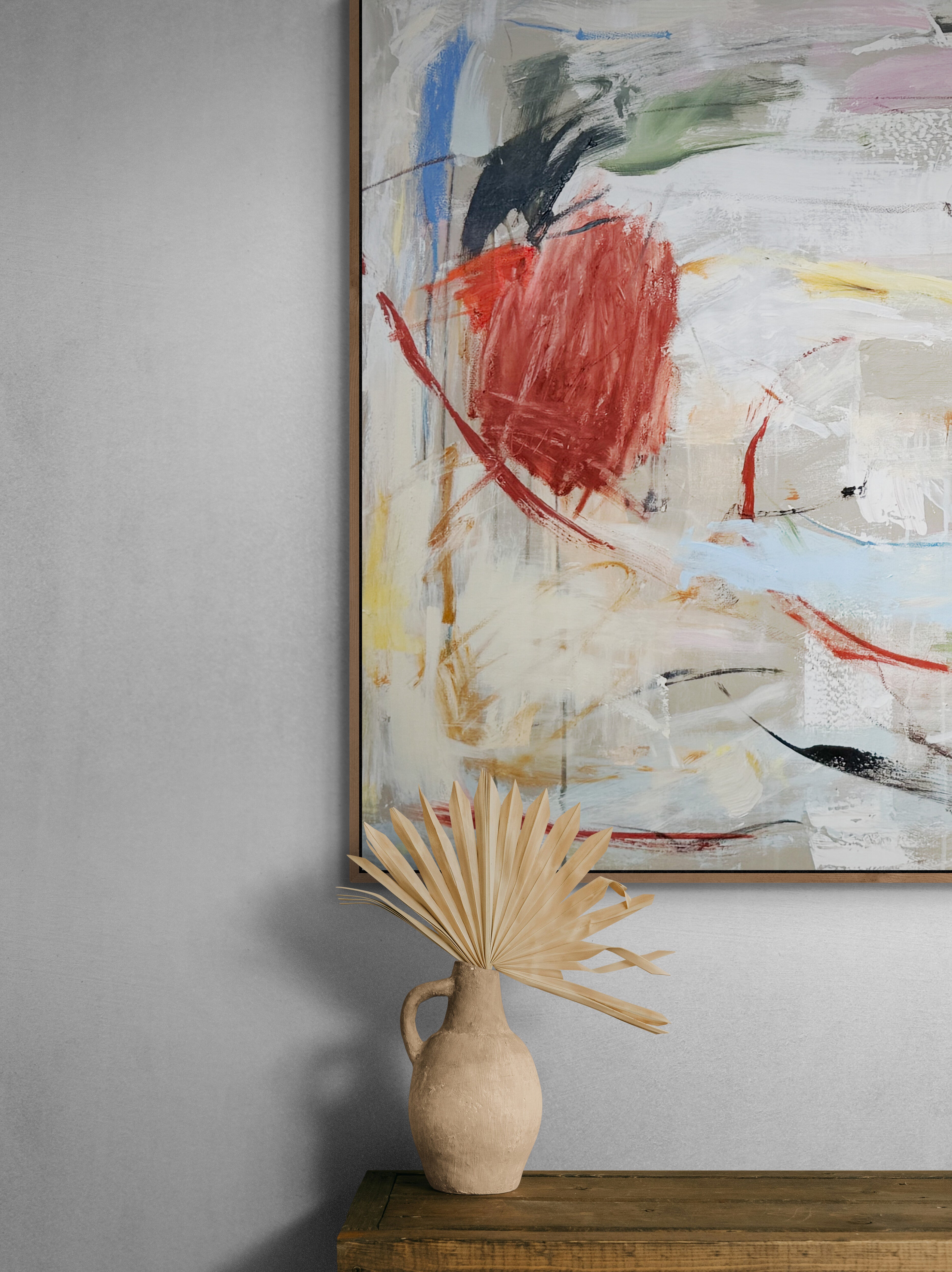 The Whale and The Rooster 150cm x 100cm Original Art