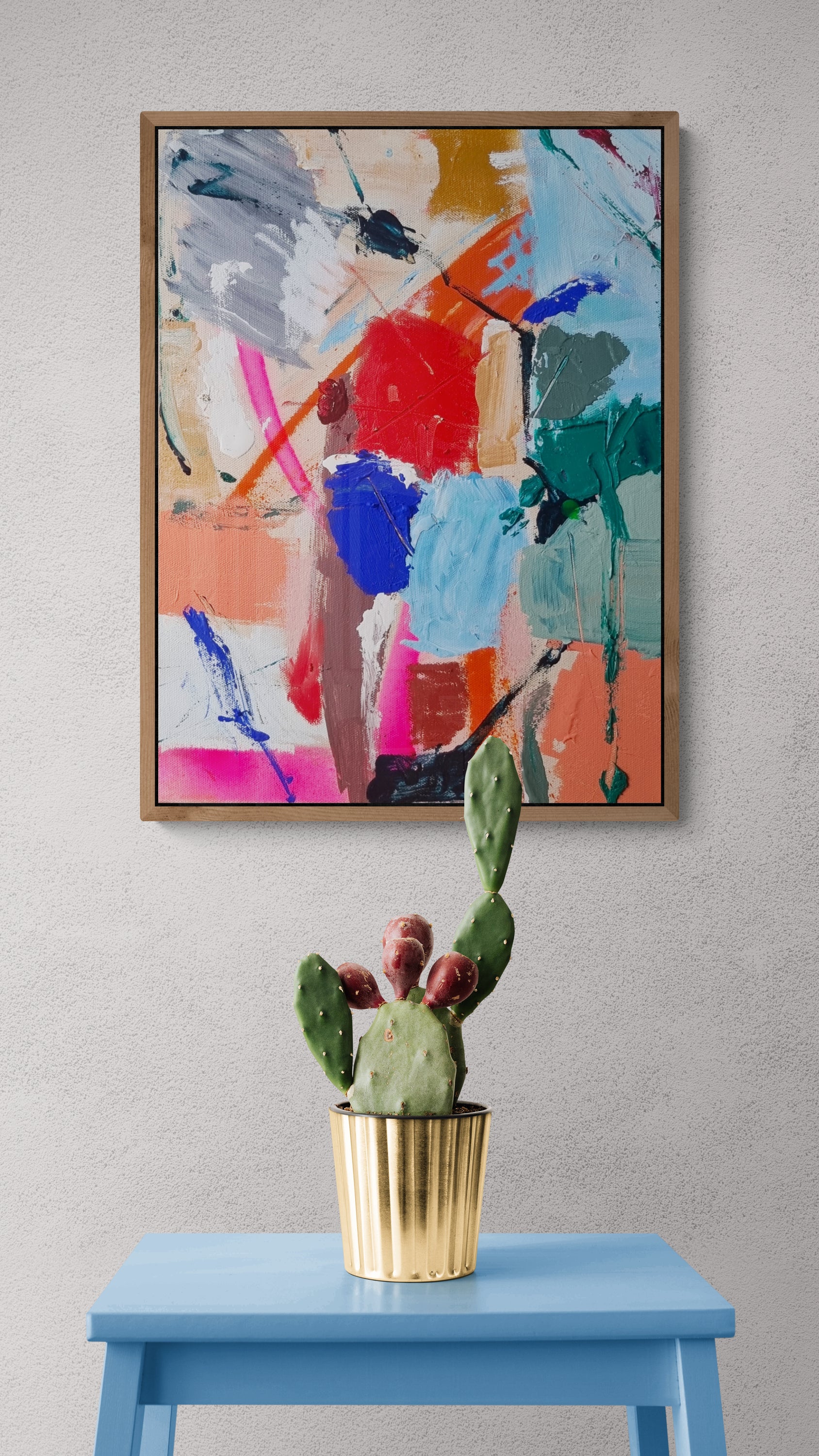 L'amour est blue 30cm x 40cm Original Art