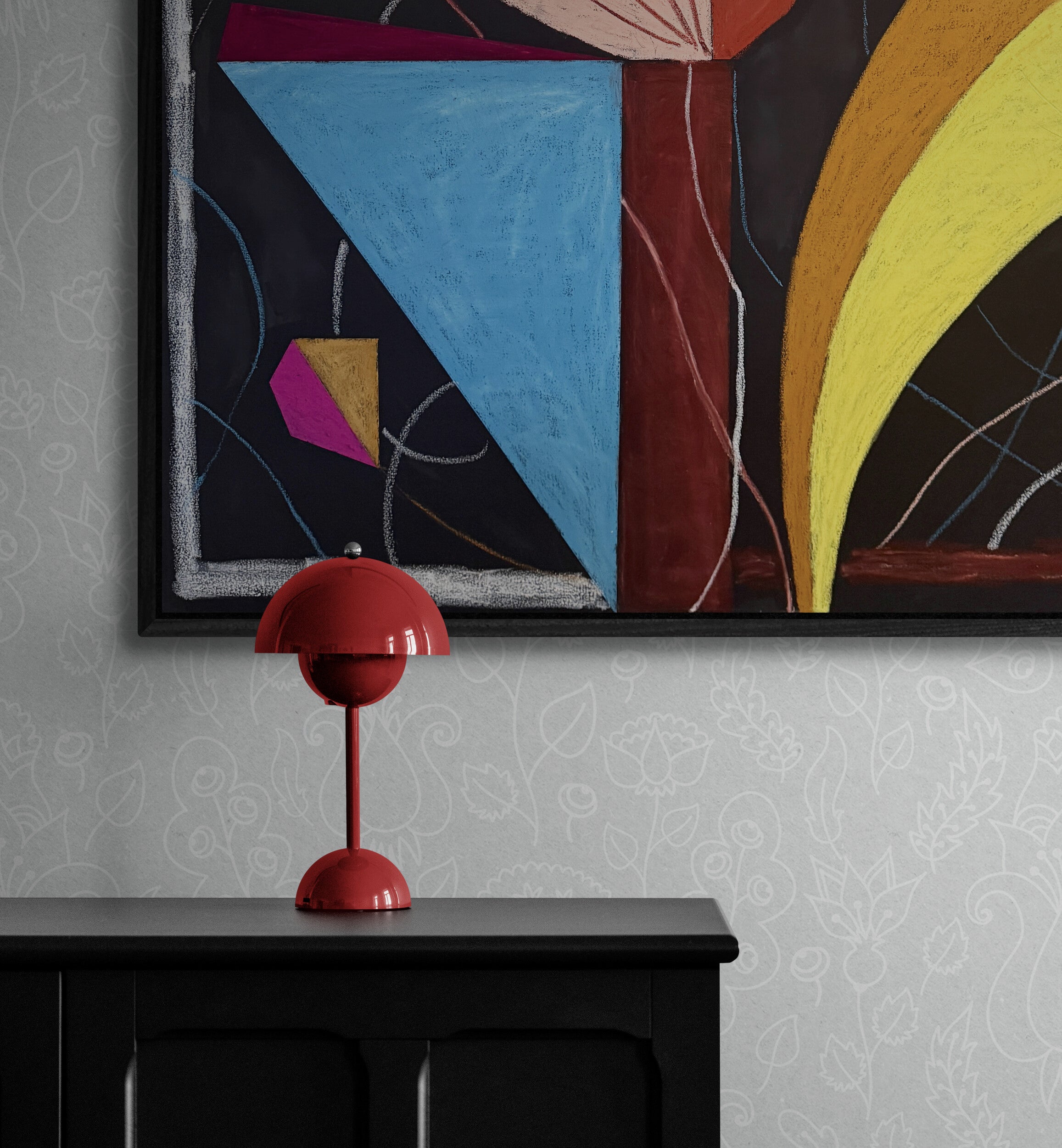 Night Garden 120cm x 120cm Original Art