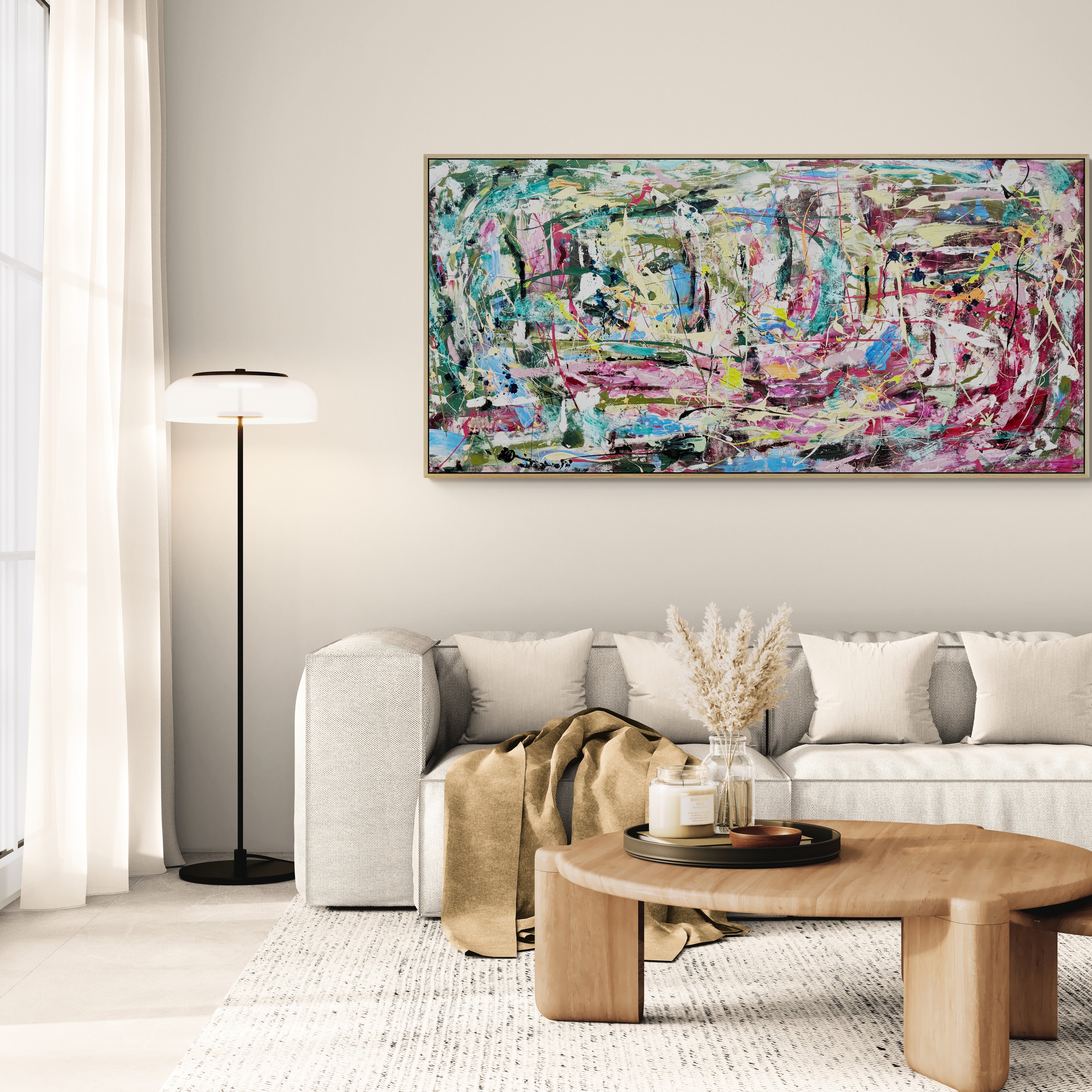 Down To Earth- Original Art 182cm x 90cm