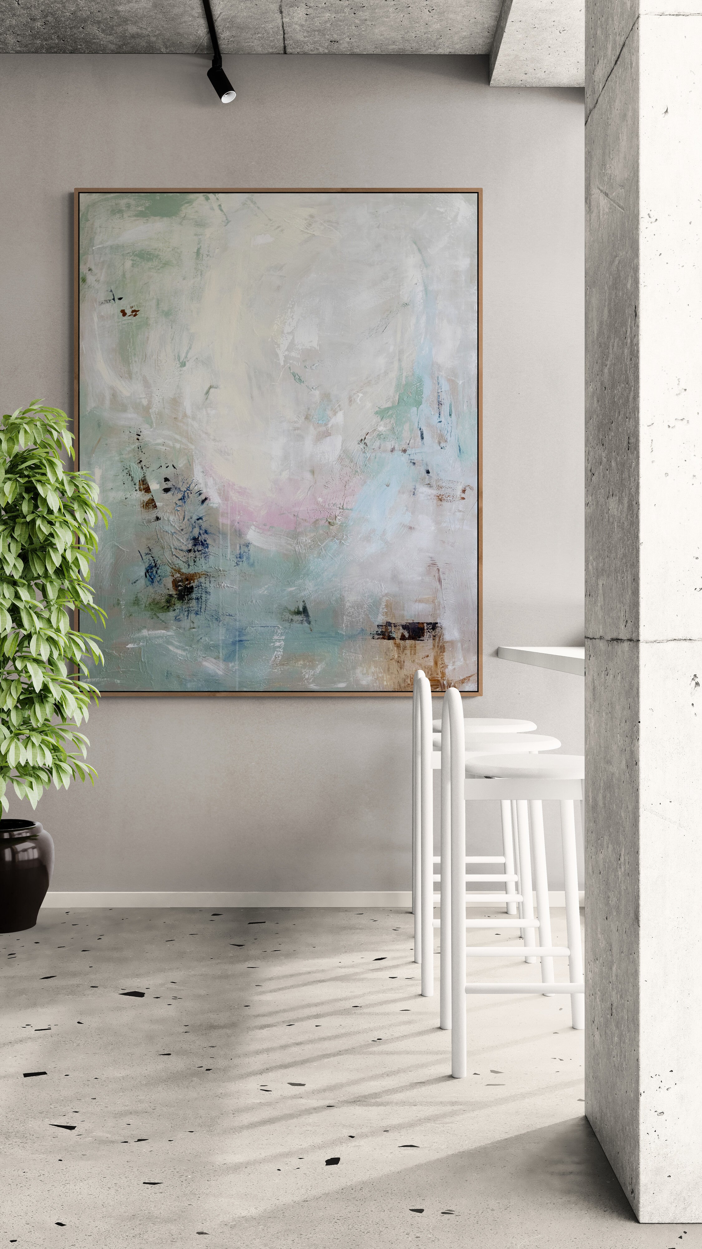 Into The Abyss 152cm x 122cm Original Art