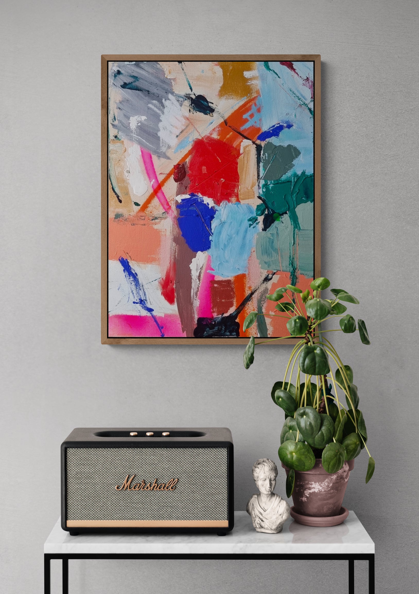 L'amour est blue 30cm x 40cm Original Art