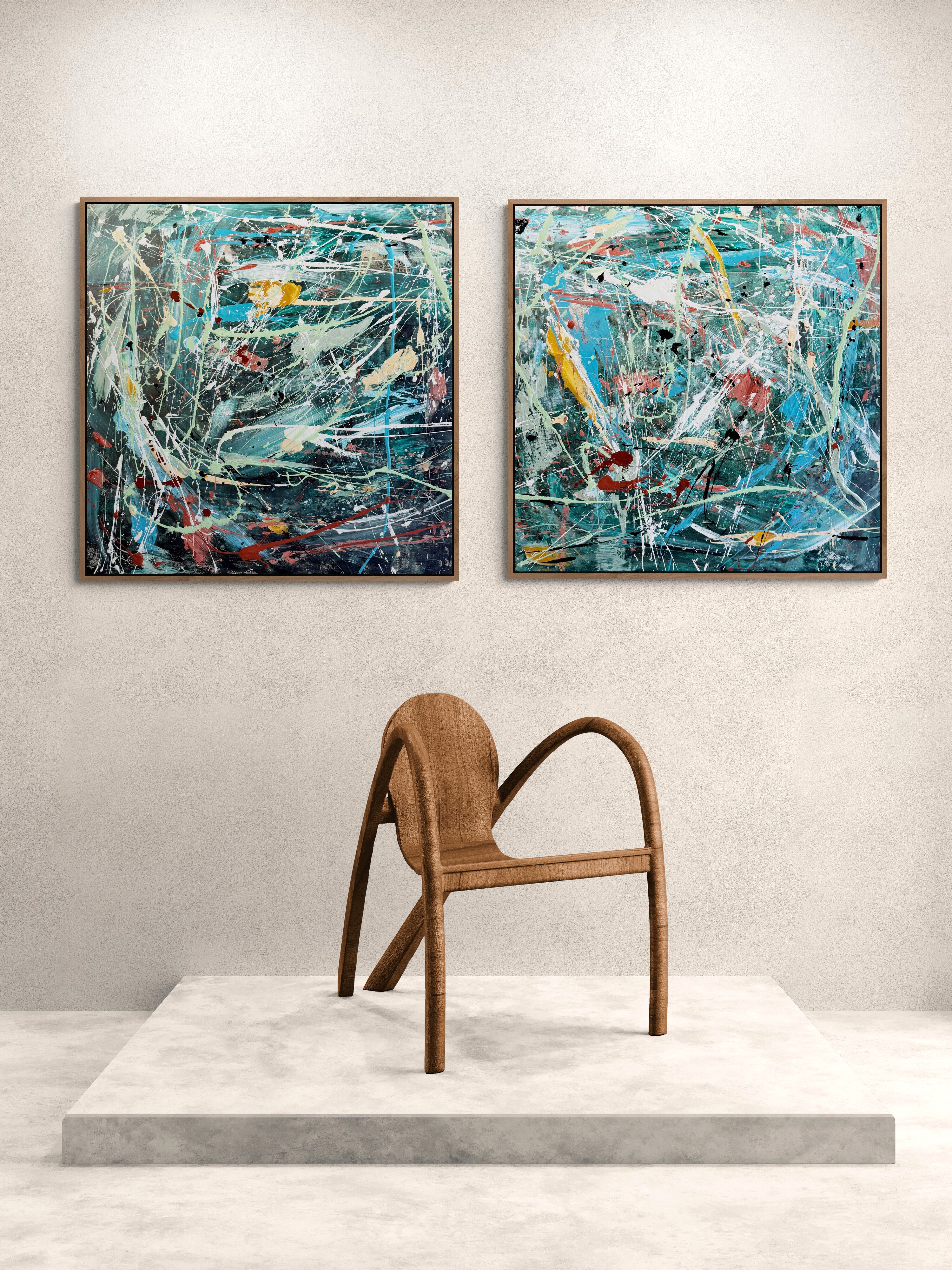Midnight City- Original Art 91cm x 182cm